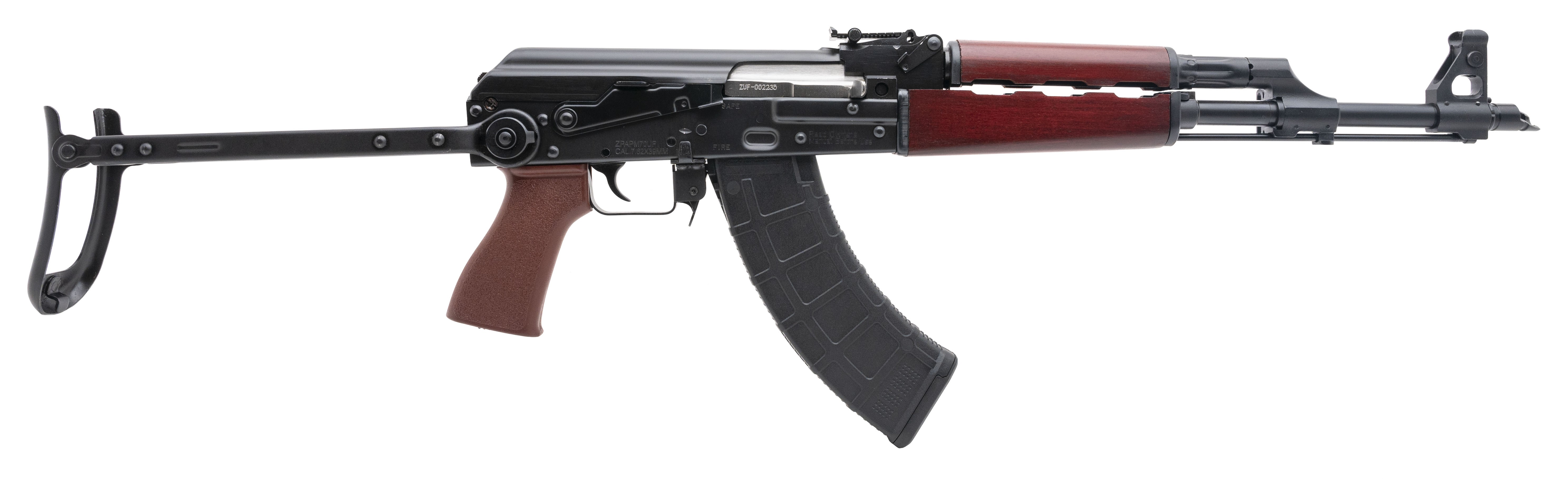 (SN: ZUF-002081) Zastava ZPAP 70 Rifle 7.62X39mm (25-00690) New