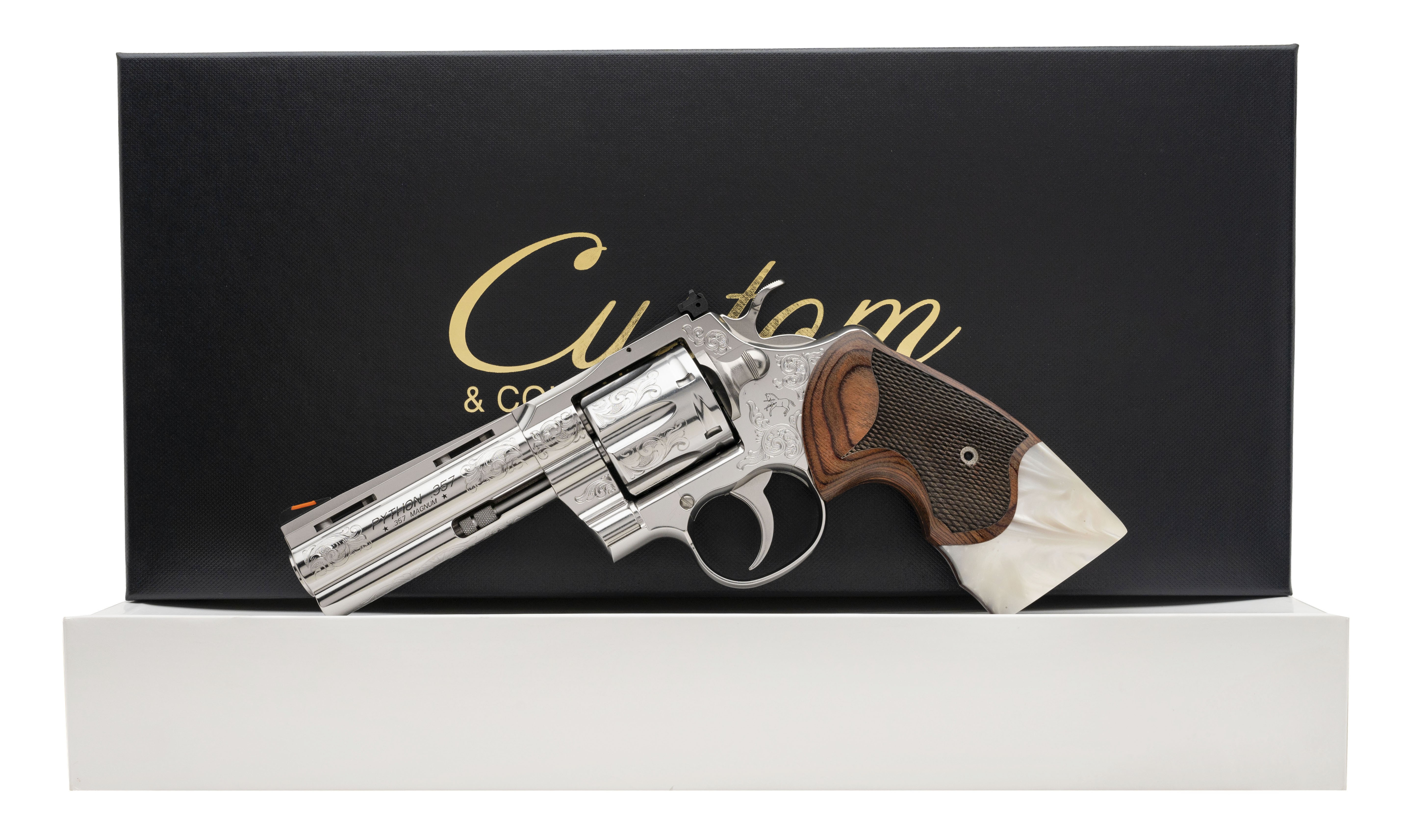SN:PY327457) Custom & Collectable Colt Python Rosewood