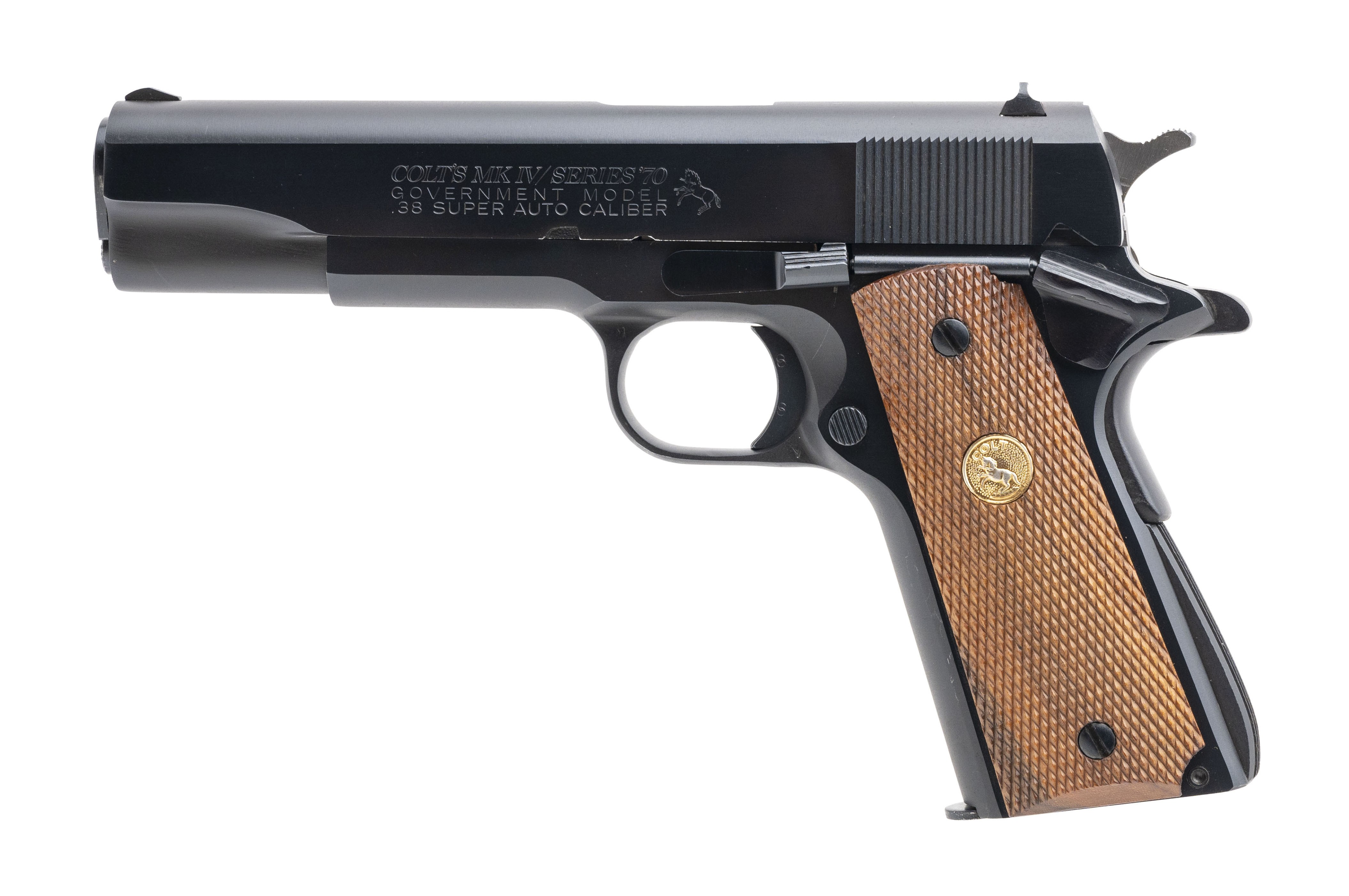 Colt Government Series 70 Pistol .38 Super (C20345) - Collectors