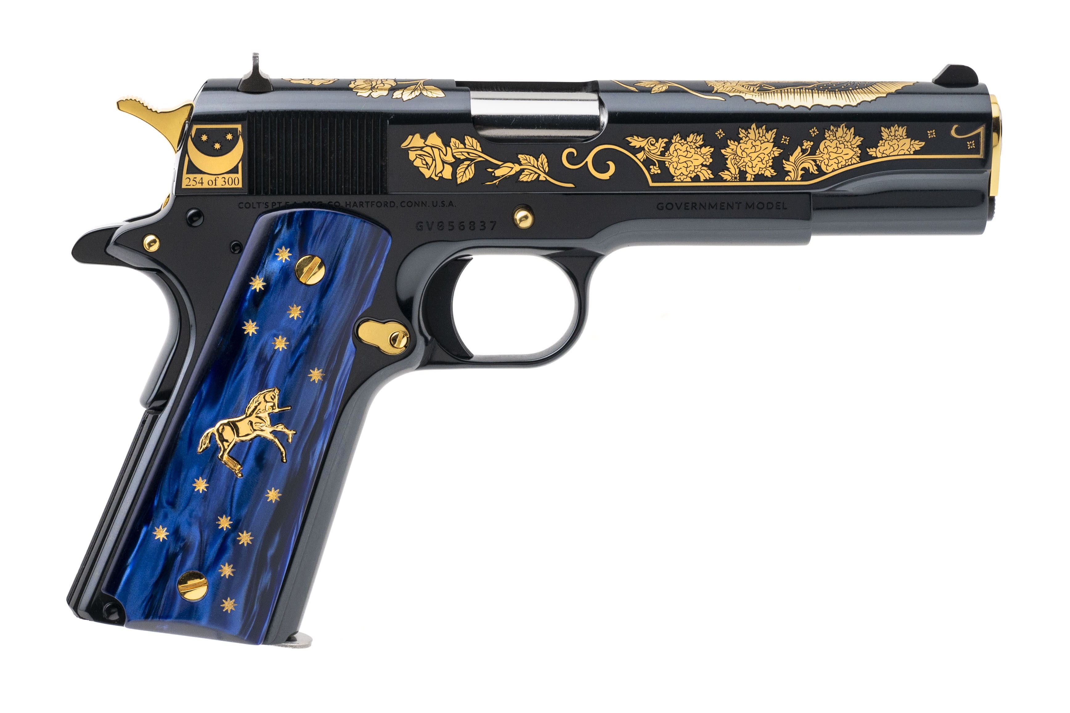 SK Customs Colt Lady of Guadalupe Special Edition Pistol .38 Super