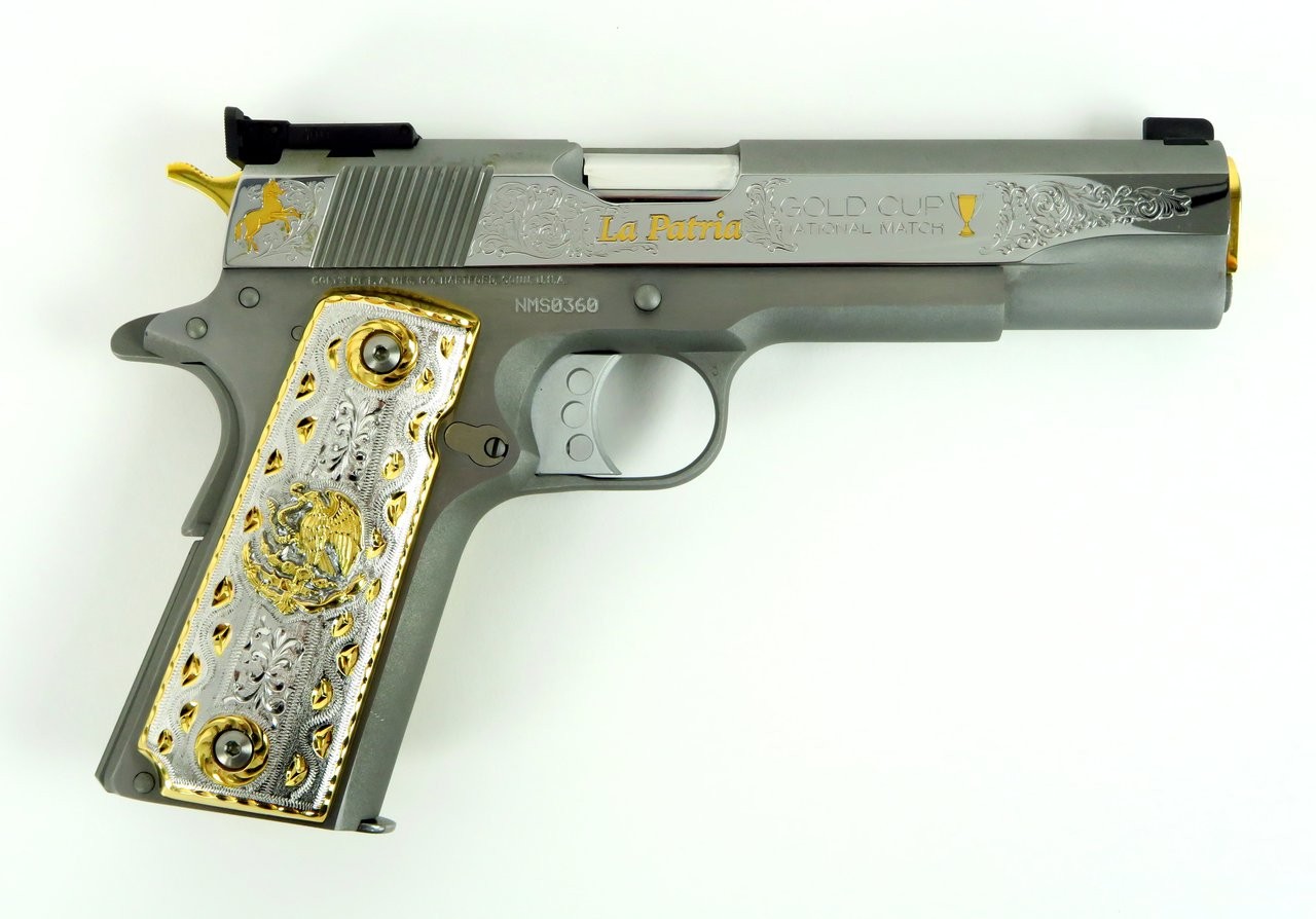 Colt “La Patria” Gold Cup National Match .38 Super (C10765