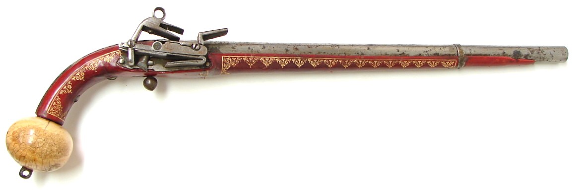 Russian (Caucasian) Miguelet Lock pistol. (AH2894)