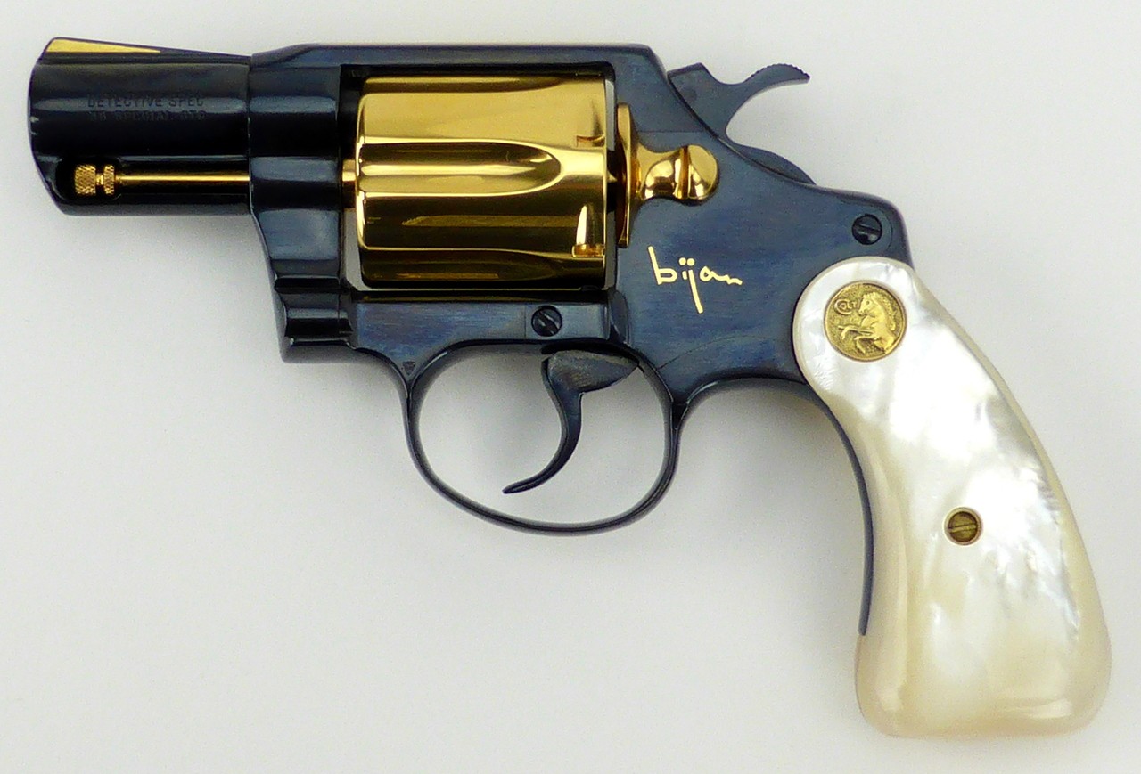 Colt Bijan Detective Special .38 Special caliber revolver (C9715