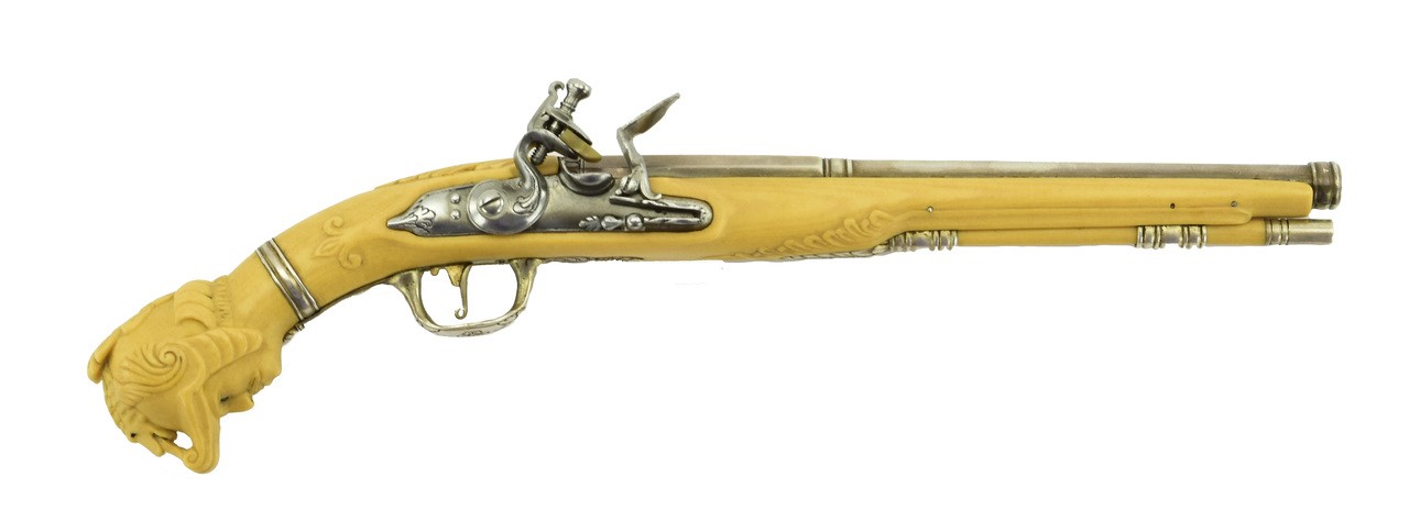 Miniature Dutch Flintlock Maastrict Pistol by Stanley Blashack (CUR309)