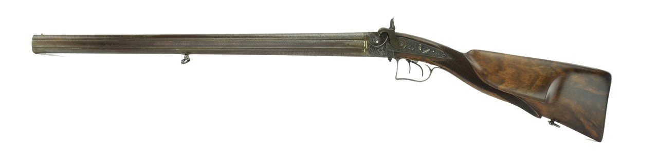 Austrian Over/Under Percussion Shotgun (AL4383) - Collectors Firearms