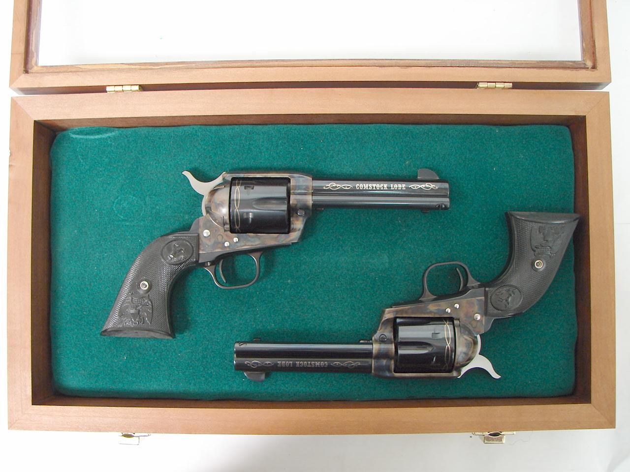 Colt Single Action .45 LC consecutive pair of Comstock Lode