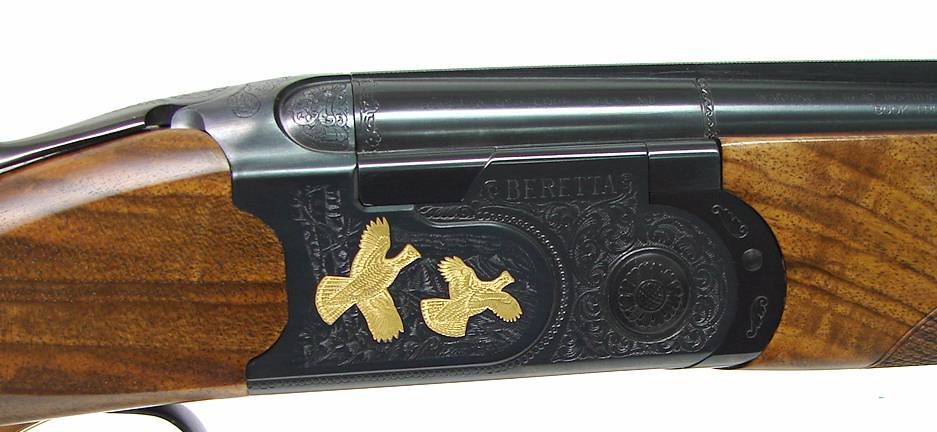 Beretta 687 Silver Pigeon IV 20 gauge shotgun. Over/under field gun ...