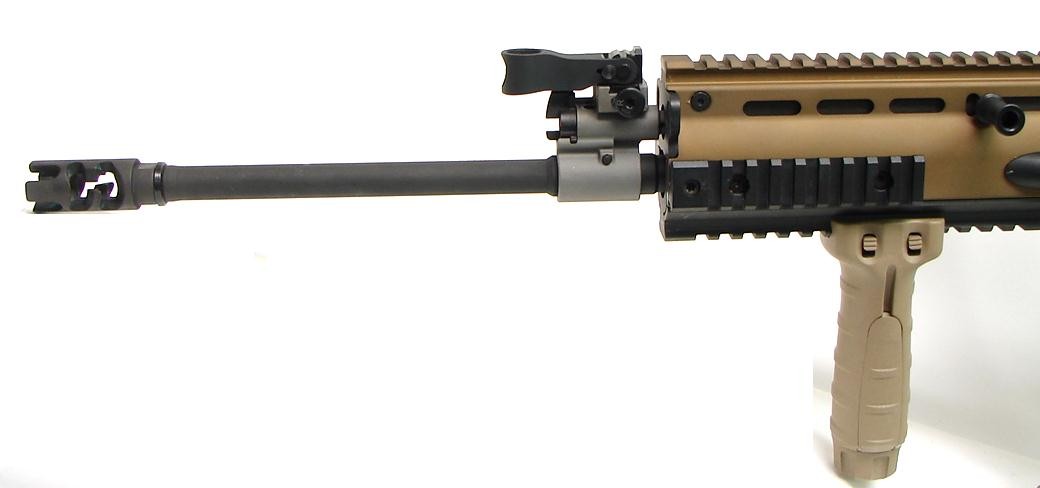 FN Scar 16S 5.56 X 45 caliber rifle. Scar Light Model FN Scar 16S 5.56 X 45 caliber rifle. Scar Light Model