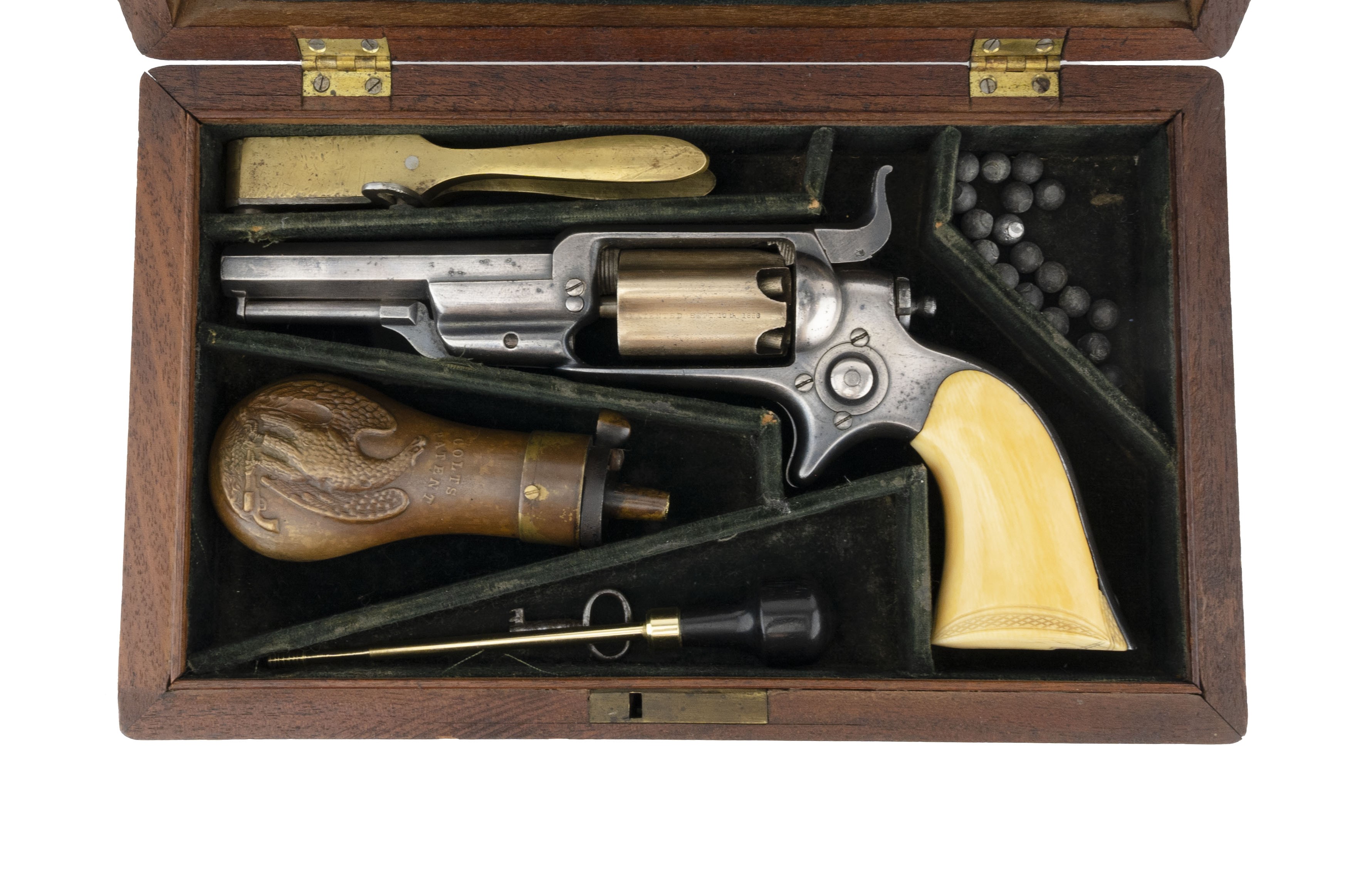 Factory-cased Colt Model 1855 