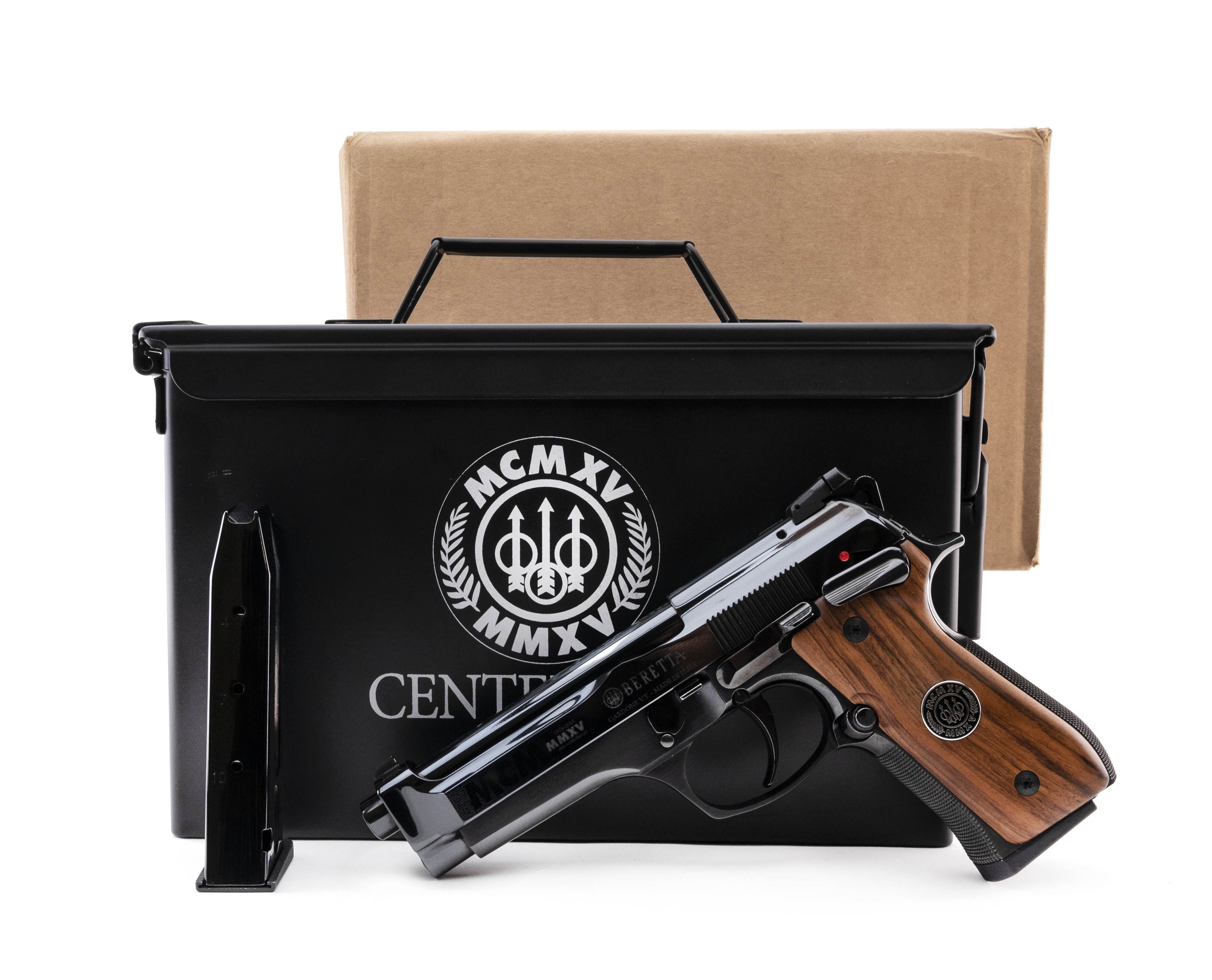 トイガン MGC  Beretta U.S.A. Beretta Centennial MCMXV 9mm (PR53022) New - Collectors Firearms