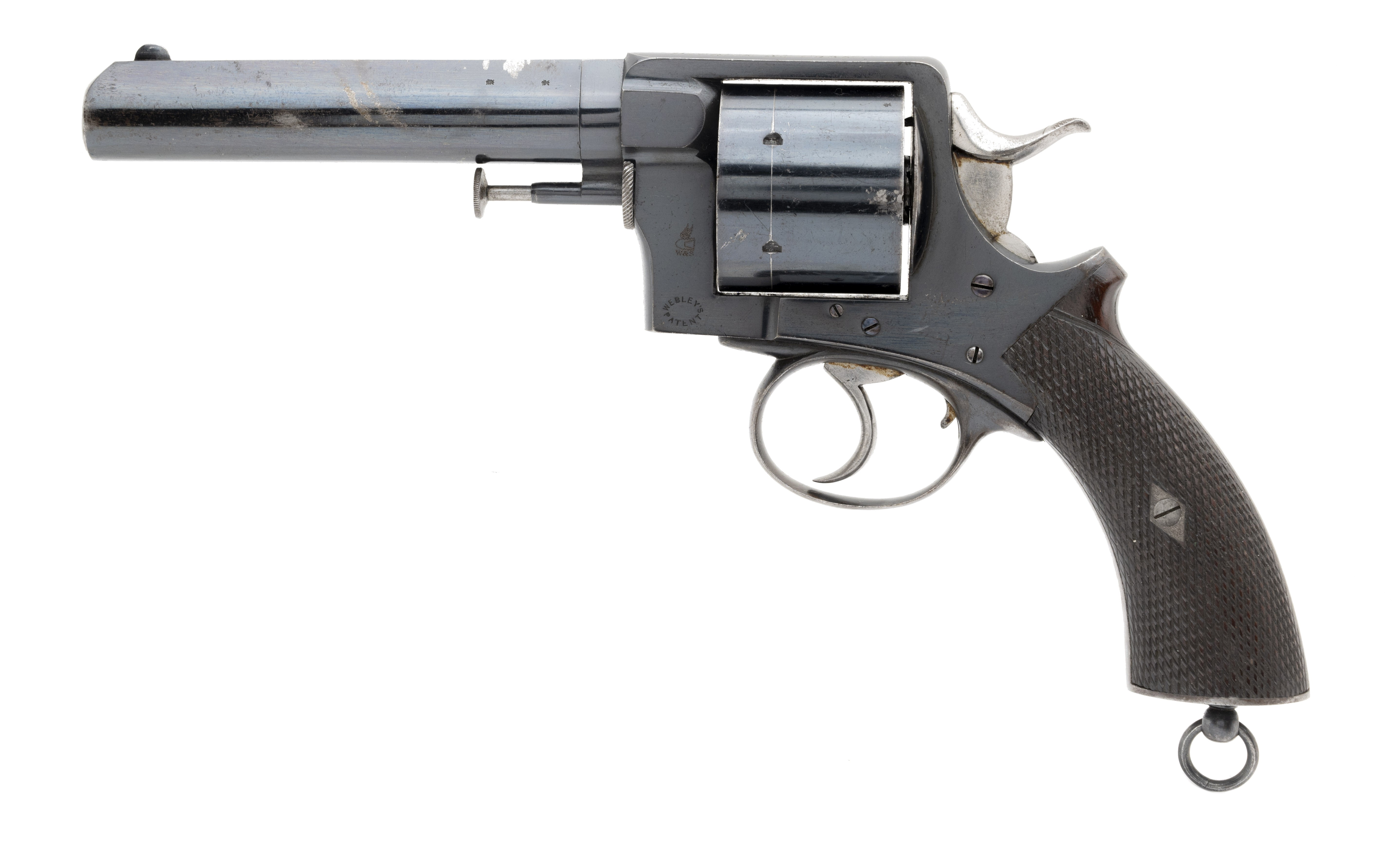 Rare .50 Caliber Webley Revolver (AH6220) - Collectors Firearms