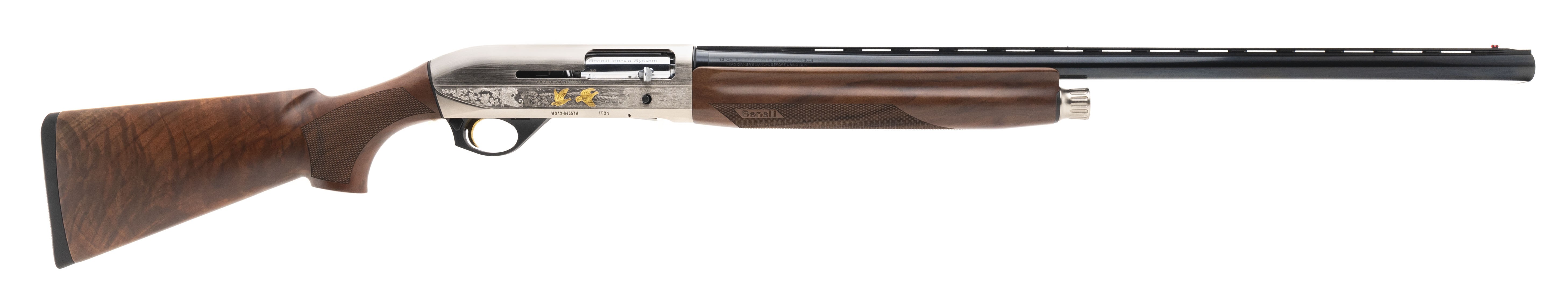 (SN: MS12-10945Z) Benelli Montefeltro Silver Shotgun 12 Gauge (L2025-08702) NEW