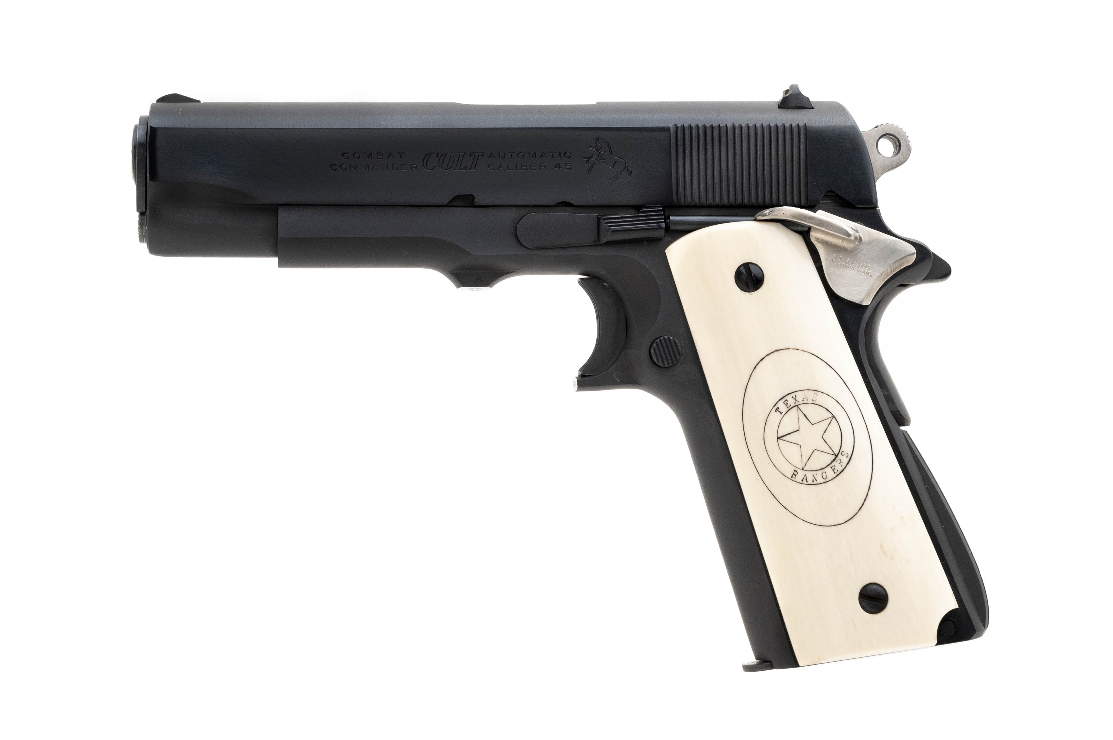Colt/Jimmy Lile Lone Wolf Gonzaullas Texas Ranger Knife and Gun