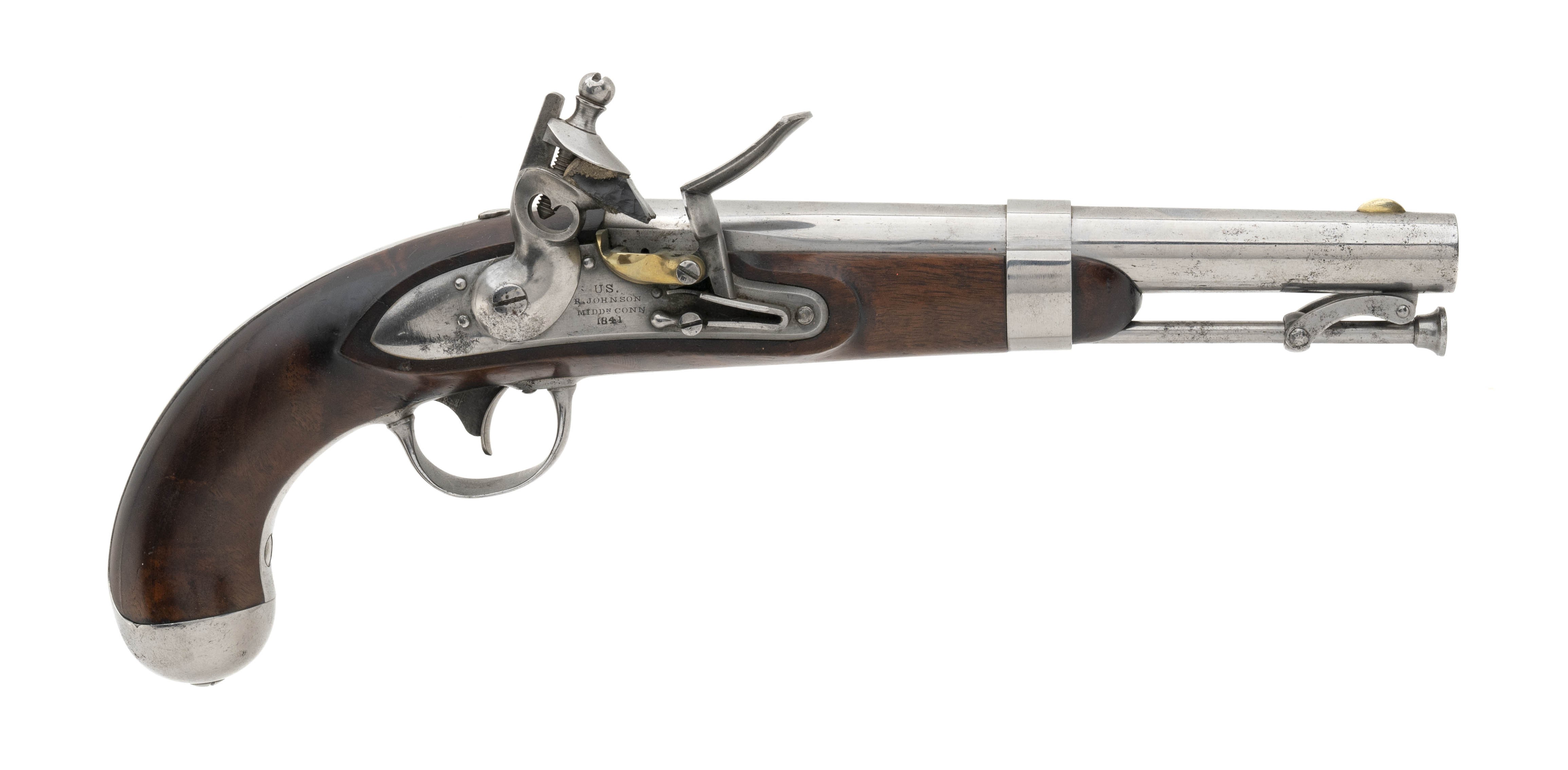 U.S. Model 1836 Flintlock pistol (AH6664)