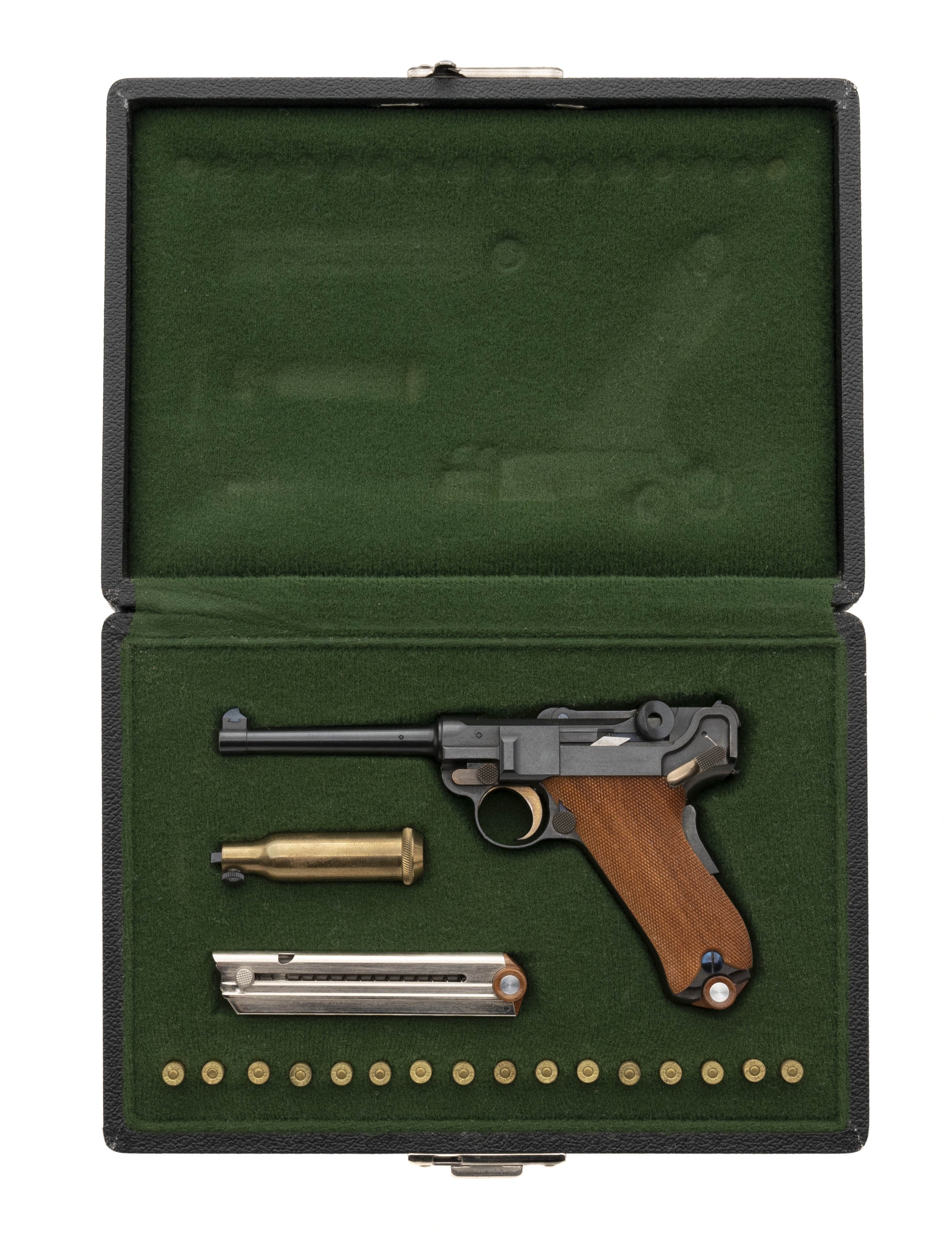 Beautiful Swiss 1900 Luger Miniature by Leon Crotett (MIS1467