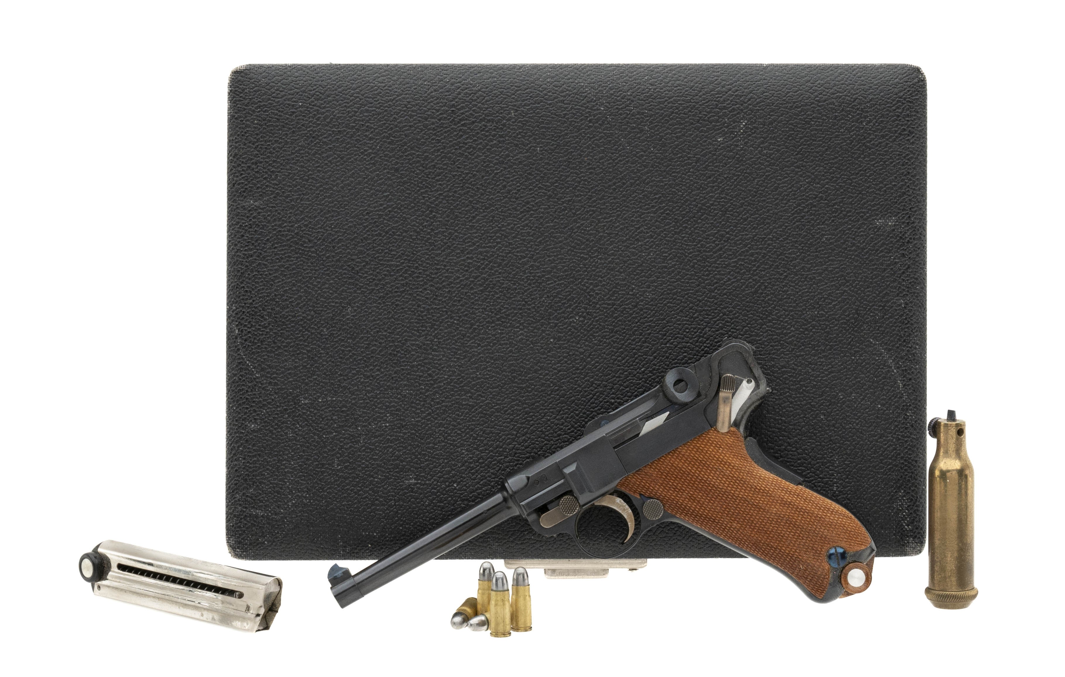 Beautiful Swiss 1900 Luger Miniature by Leon Crotett (MIS1466)