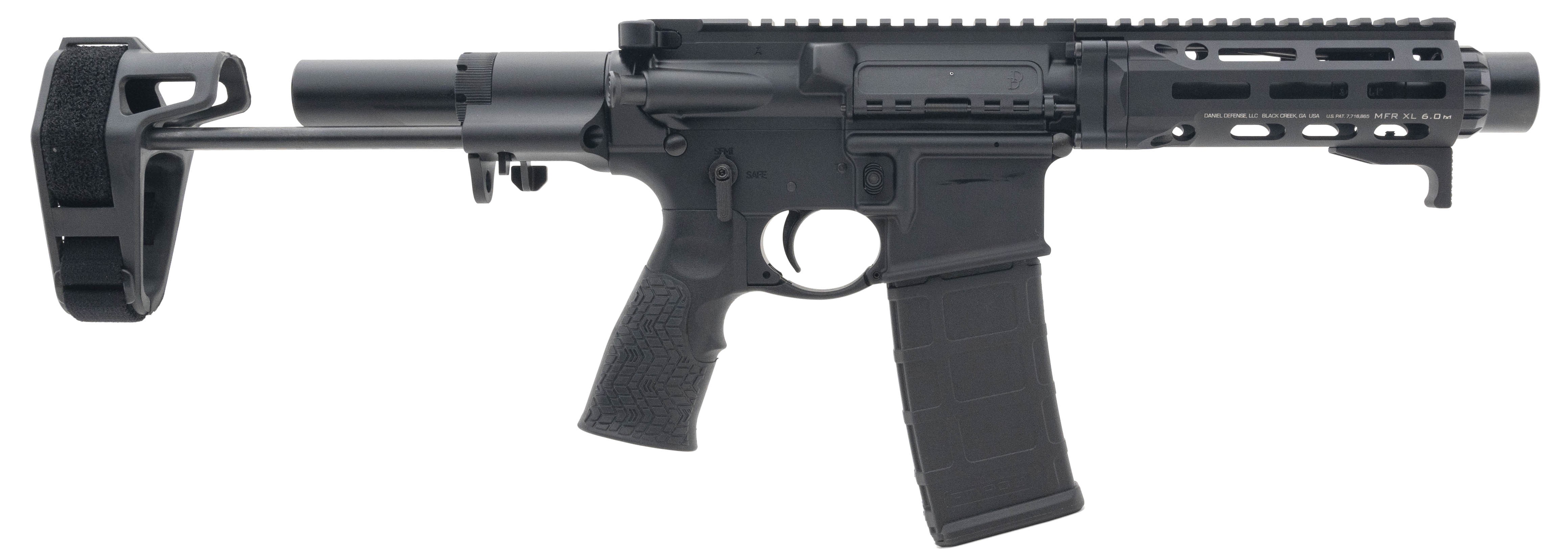 (SN: DDM4636492) Daniel Defense DDM4 PDW Pistol .300 Blackout (L2025-11343) NEW