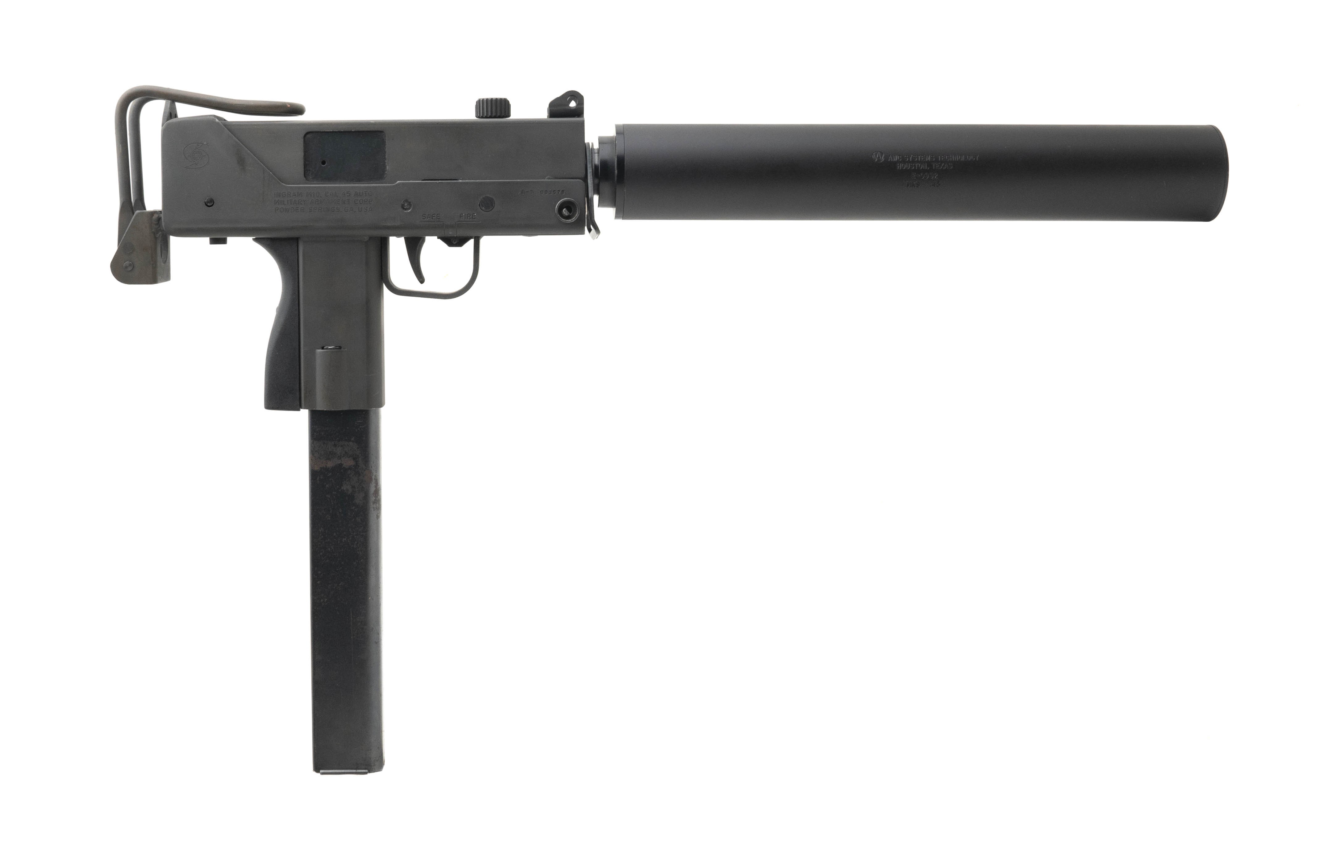 Ingram MAC-10 .45 Auto Machine Gun (PR60352) - Collectors