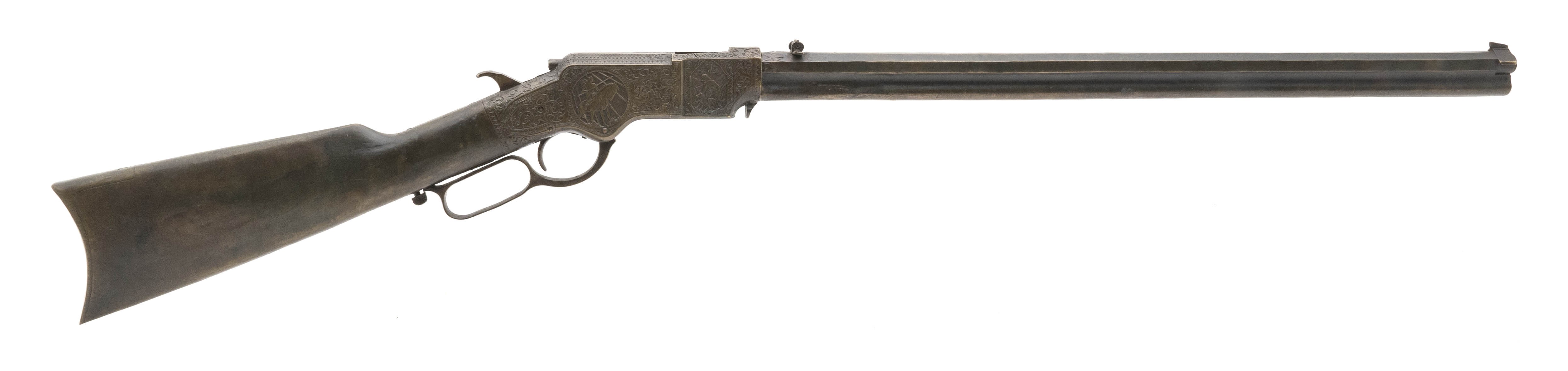 The First Winchester” Bronze of Henry Rifle By Josephh of Cody, Wy (MIS1650)