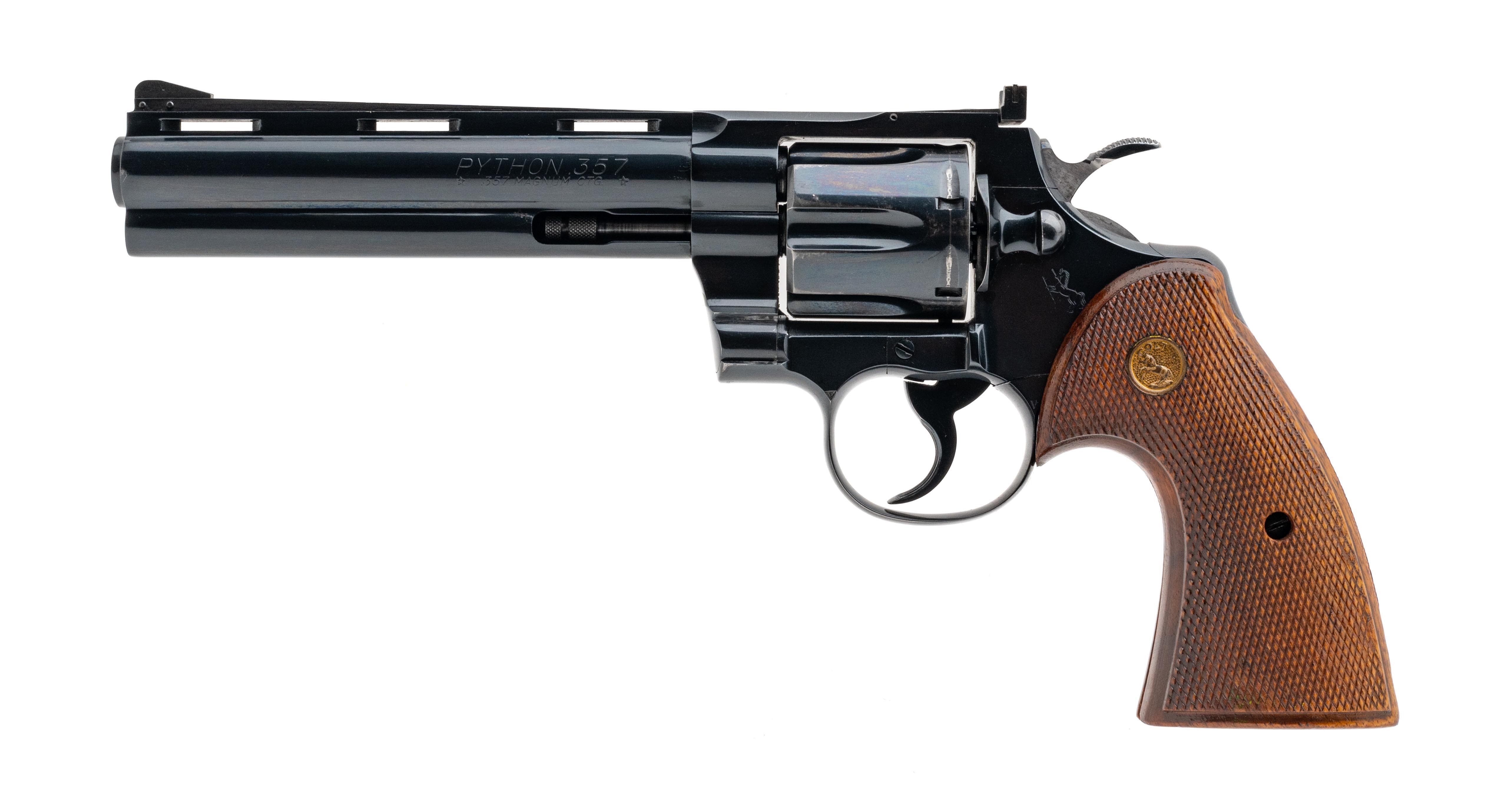 Colt Python 1957 Revolver .357 Magnum (C19466) - Collectors Firearms