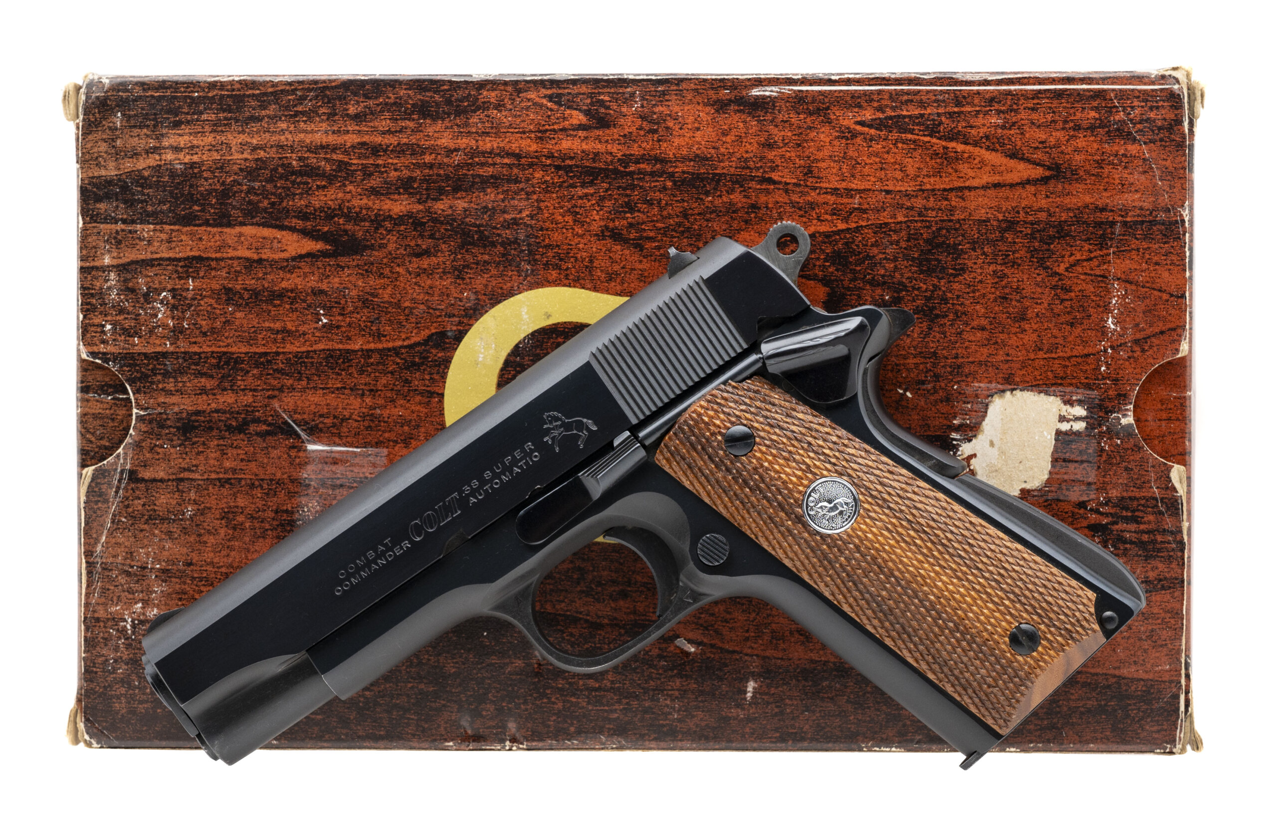 Colt Combat Commander Pistol .38 Super (C20436) - Collectors