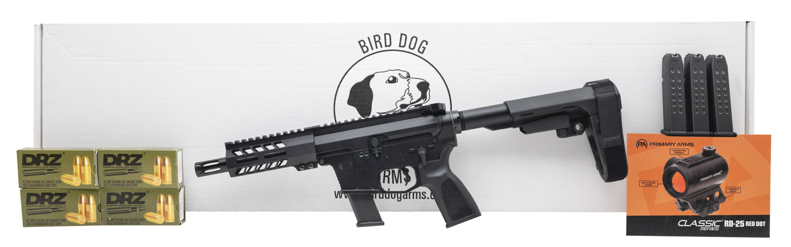 (SN: 100245) Bird Dog BD-9 Pistol Bundle Pack 9mm (NGZ5198) New