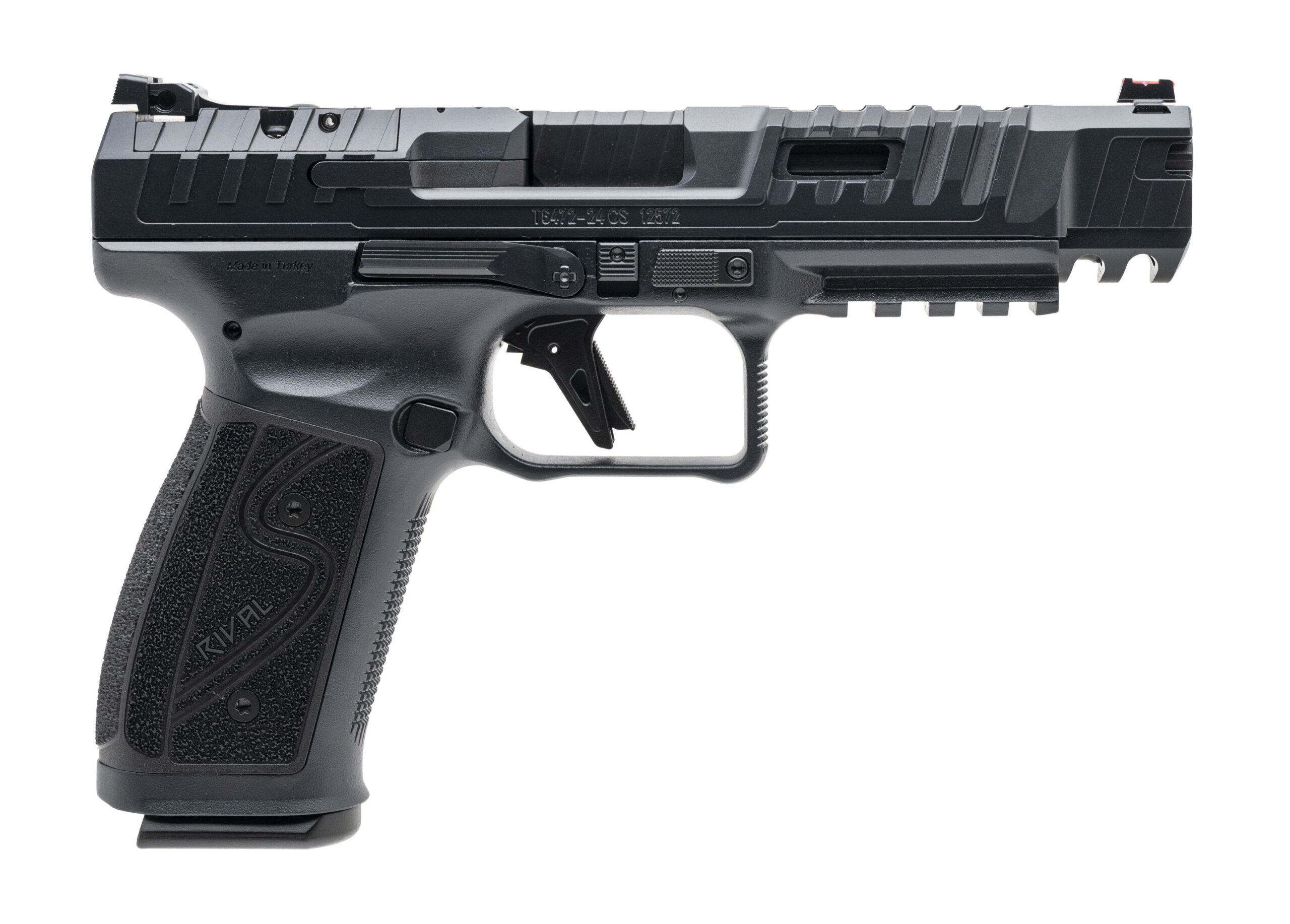 (SN: T6472-24CS12572) Canik SFX Rival-S Darkside Pistol 9mm (NGZ5111) New