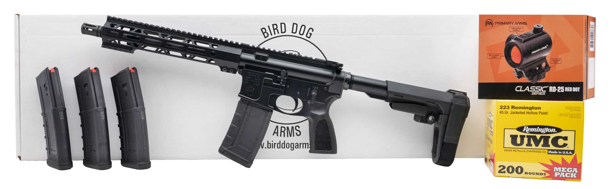 (SN: LP10050) Bird Dog BDP-15 Pistol Bundle Pack 5.56X45mm (NGZ5177) New