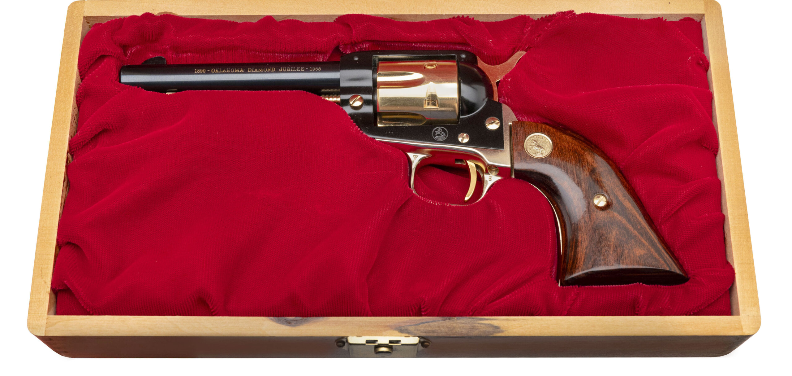 Colt Oklahoma Diamond Jubilee Commemorative Revolver .22LR (C20477)