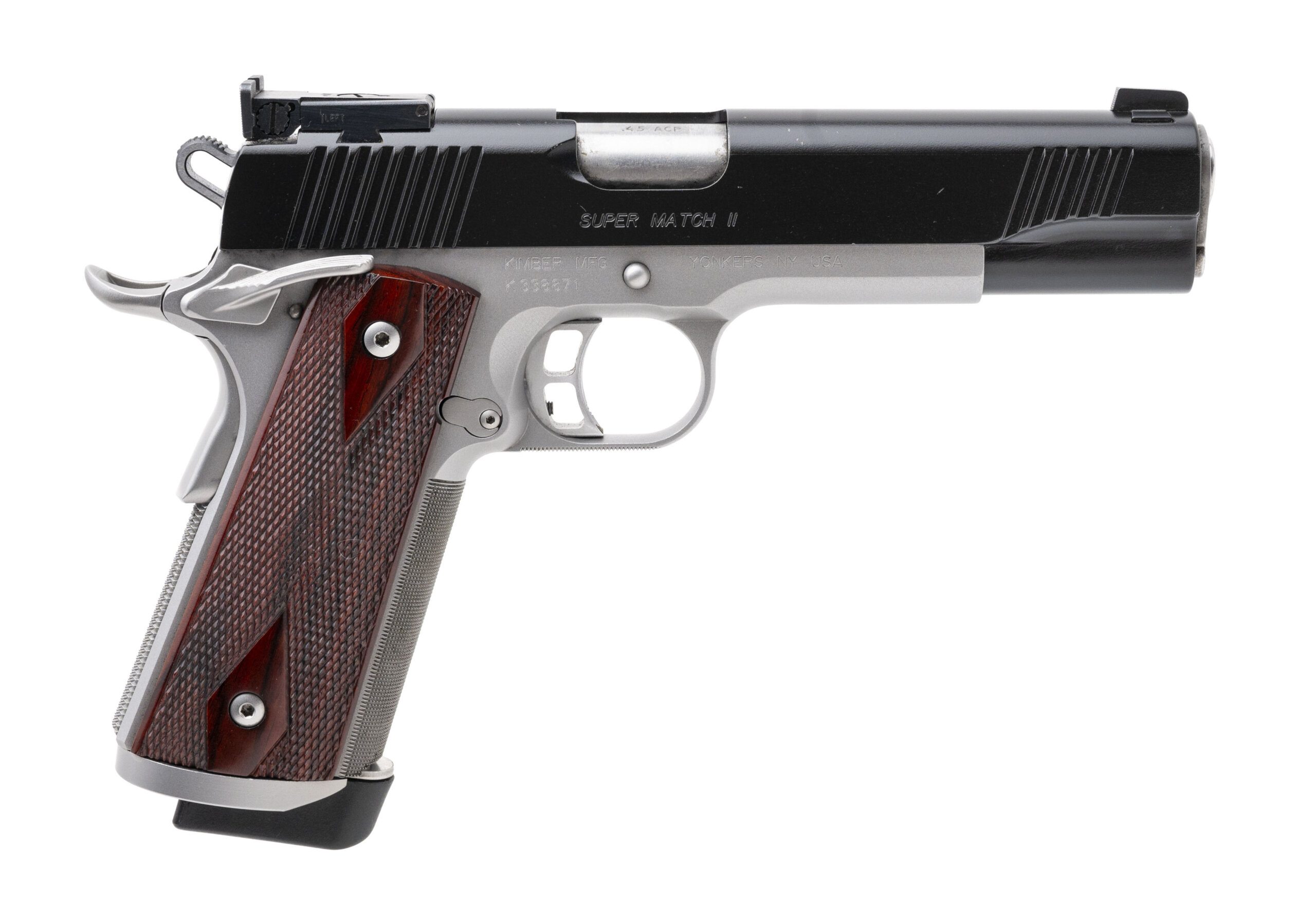 Custom Shop Kimber Super Match II Pistol .45 ACP (PR70775) DTX