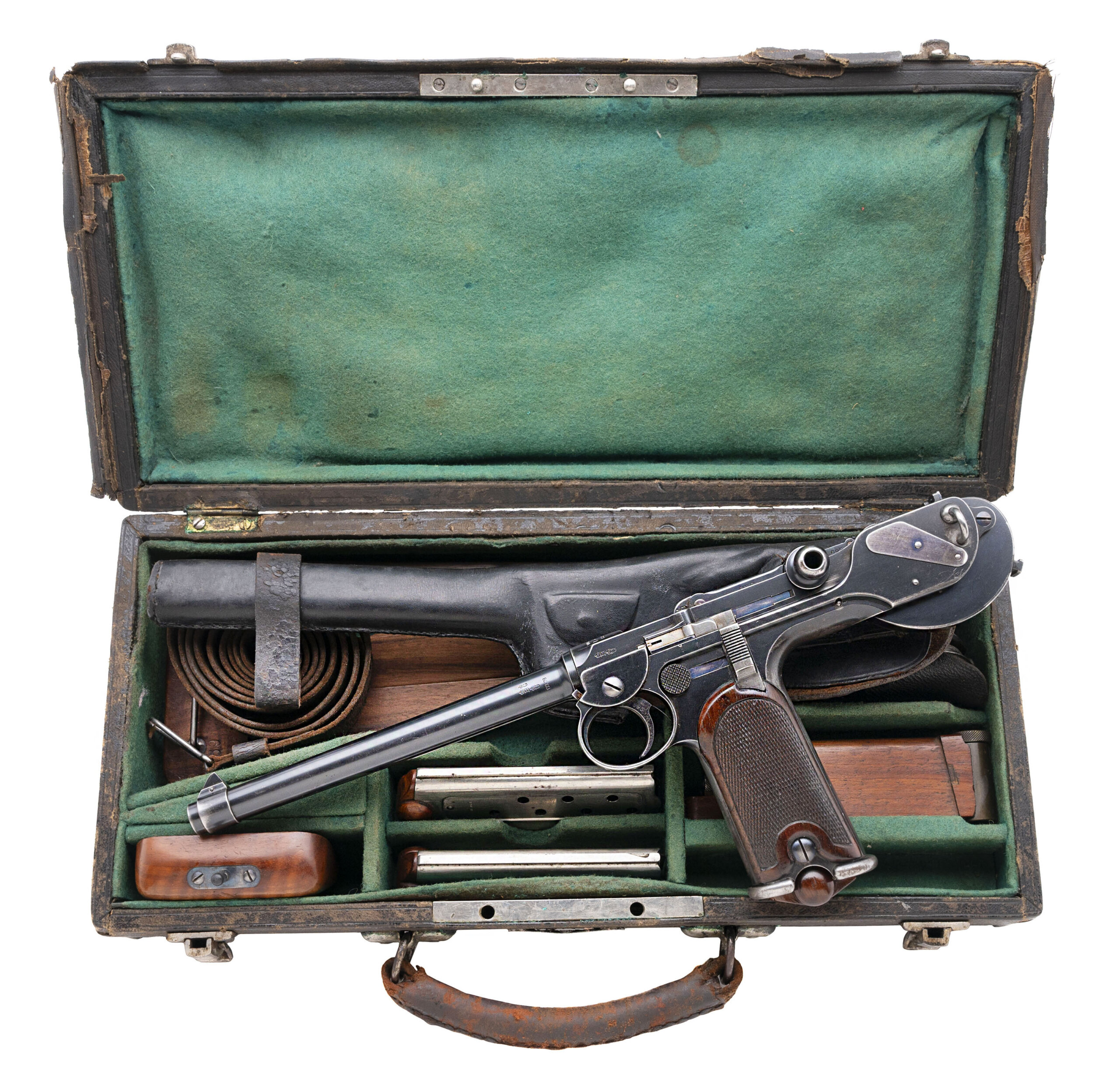 Cased Ludwig Loewe C93 Borchardt Semi Auto Pistol (AH8793)