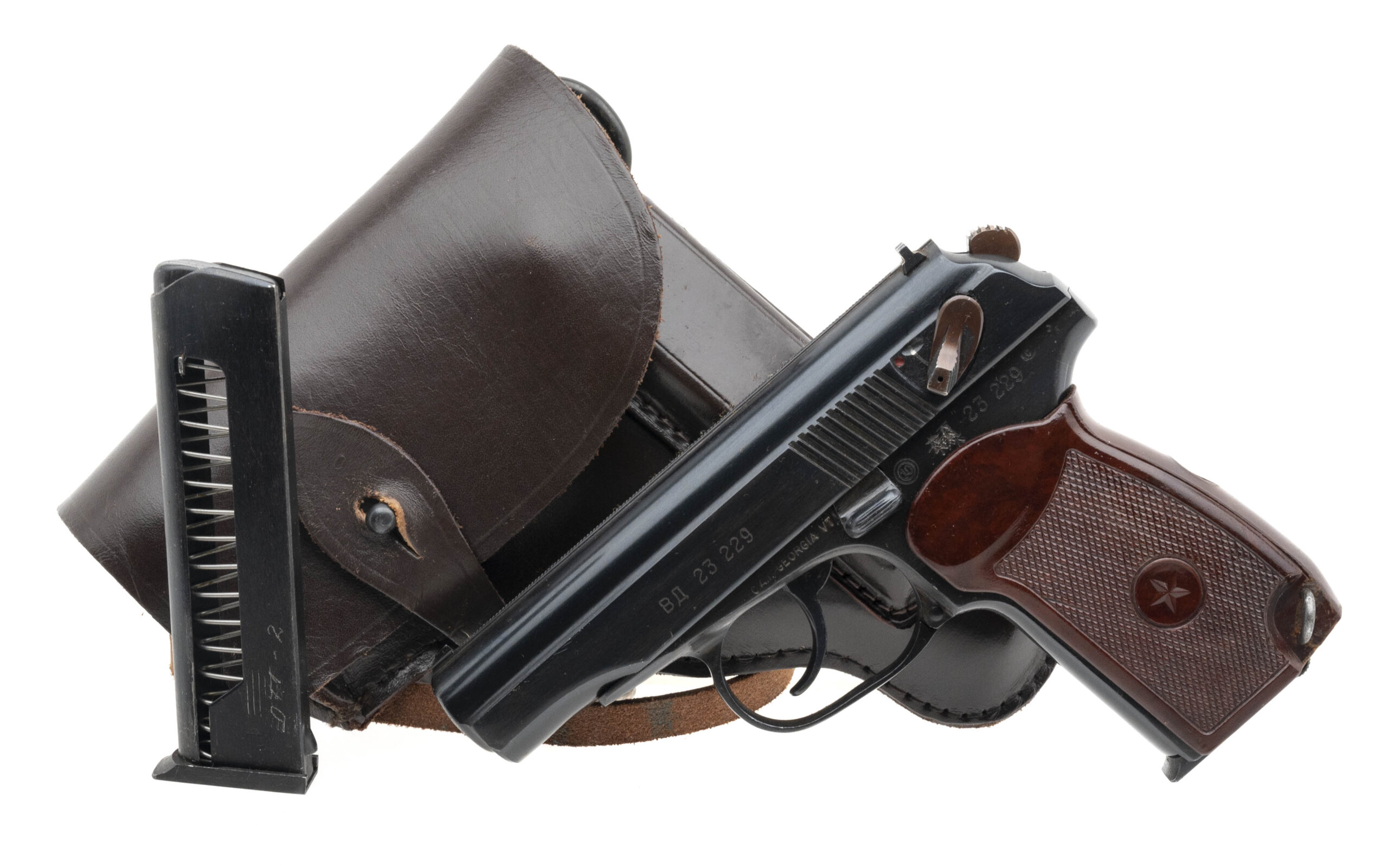 Bulgarian Circle 10 Makarov semi-auto pistol 9x18 (PR70570)