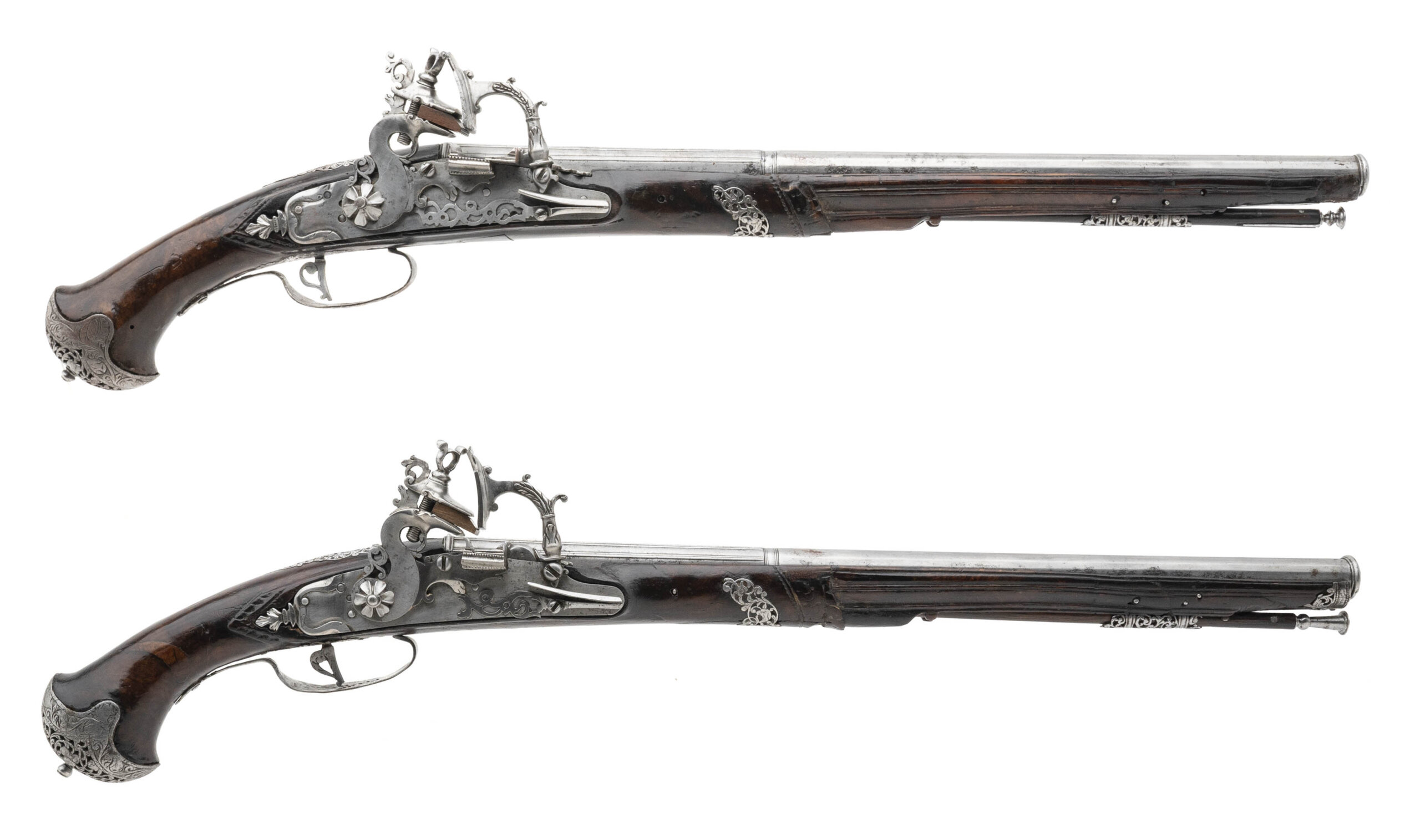 Pair of Very Brescian Snaphance Pistols Lazarino Cominazzo (AH8785)