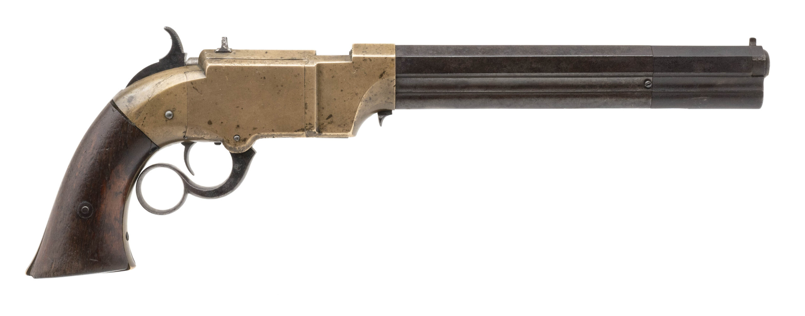 Very Early Volcanic Repeating Arms Large Frame Pistol With Side Address (AW1137)