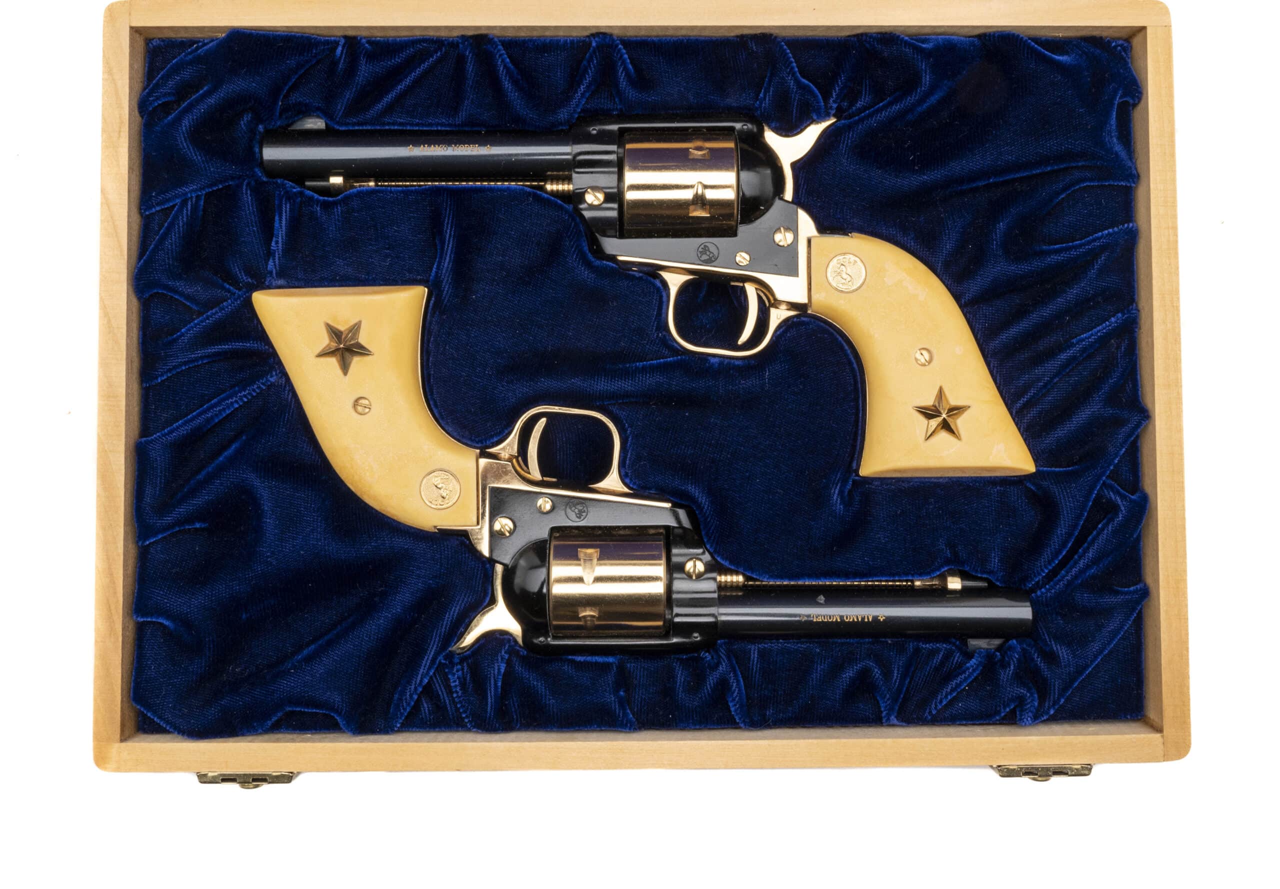 Colt Texas Alamo Commemorative Pair of Frontier Scout Revolvers .22LR (C20476)