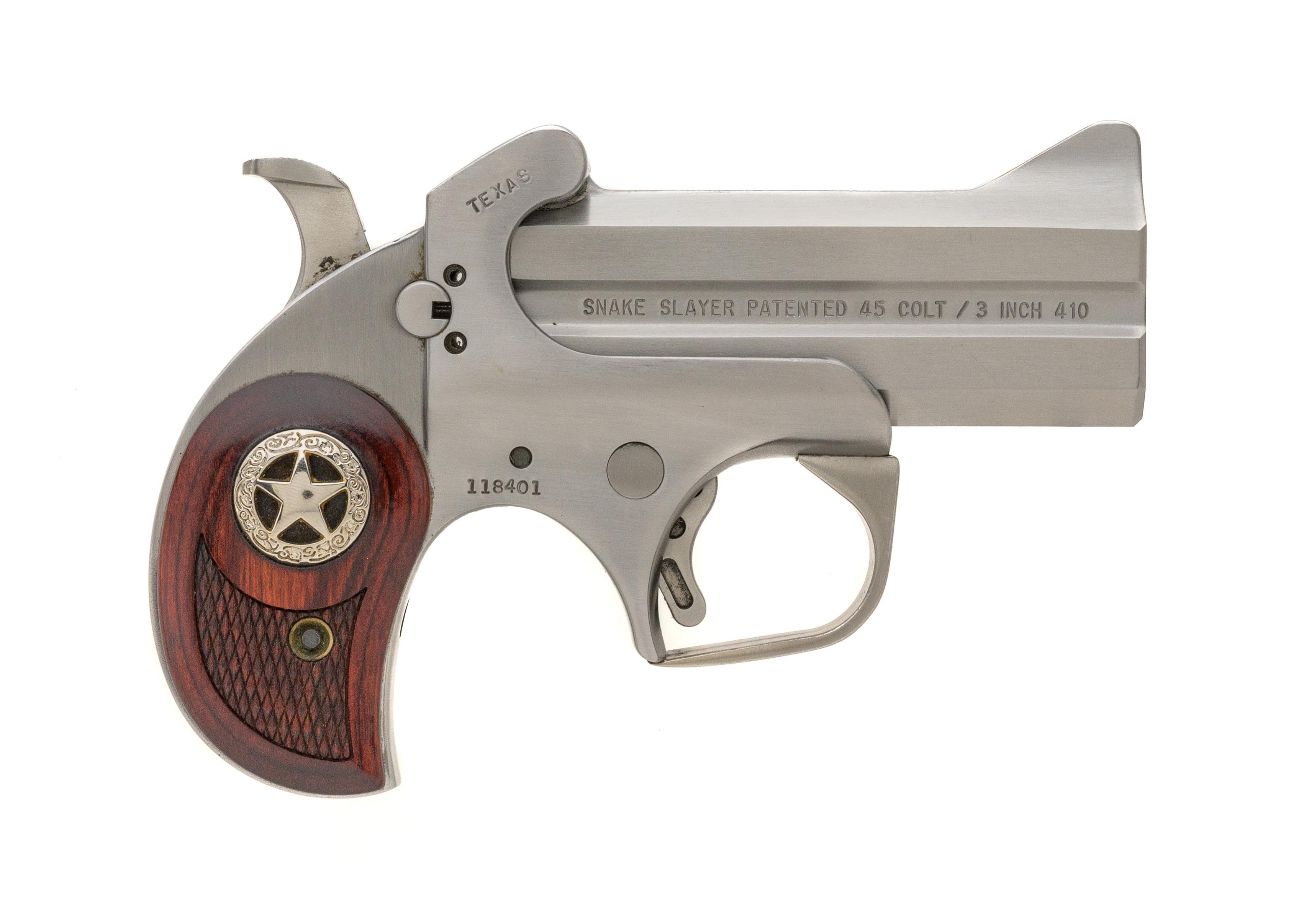 Bond Arms Snake Slayer Pistol .45LC/.410 Bore With Extra Barrels (PR66624)