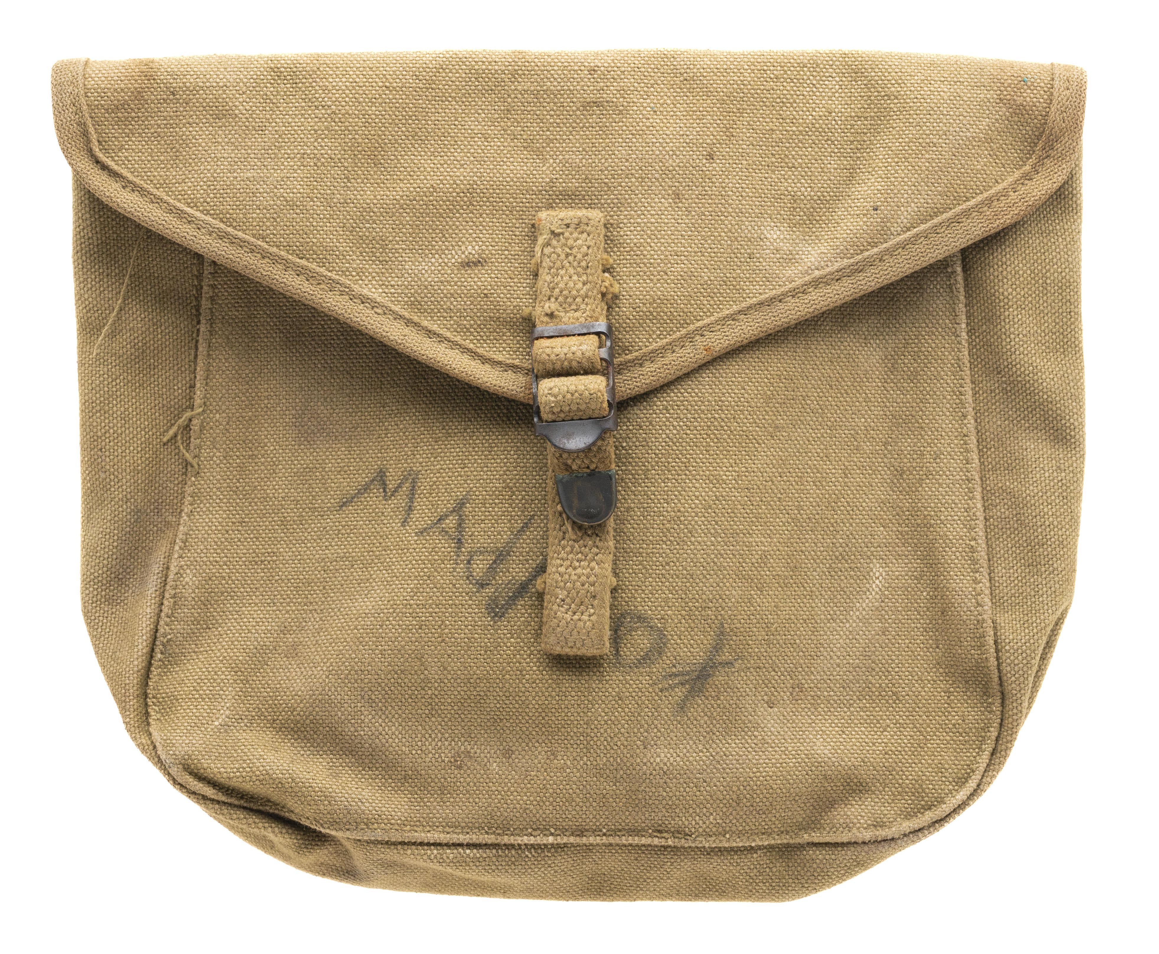 US WW2 M1928 MESS TIN POUCH (MM3445)