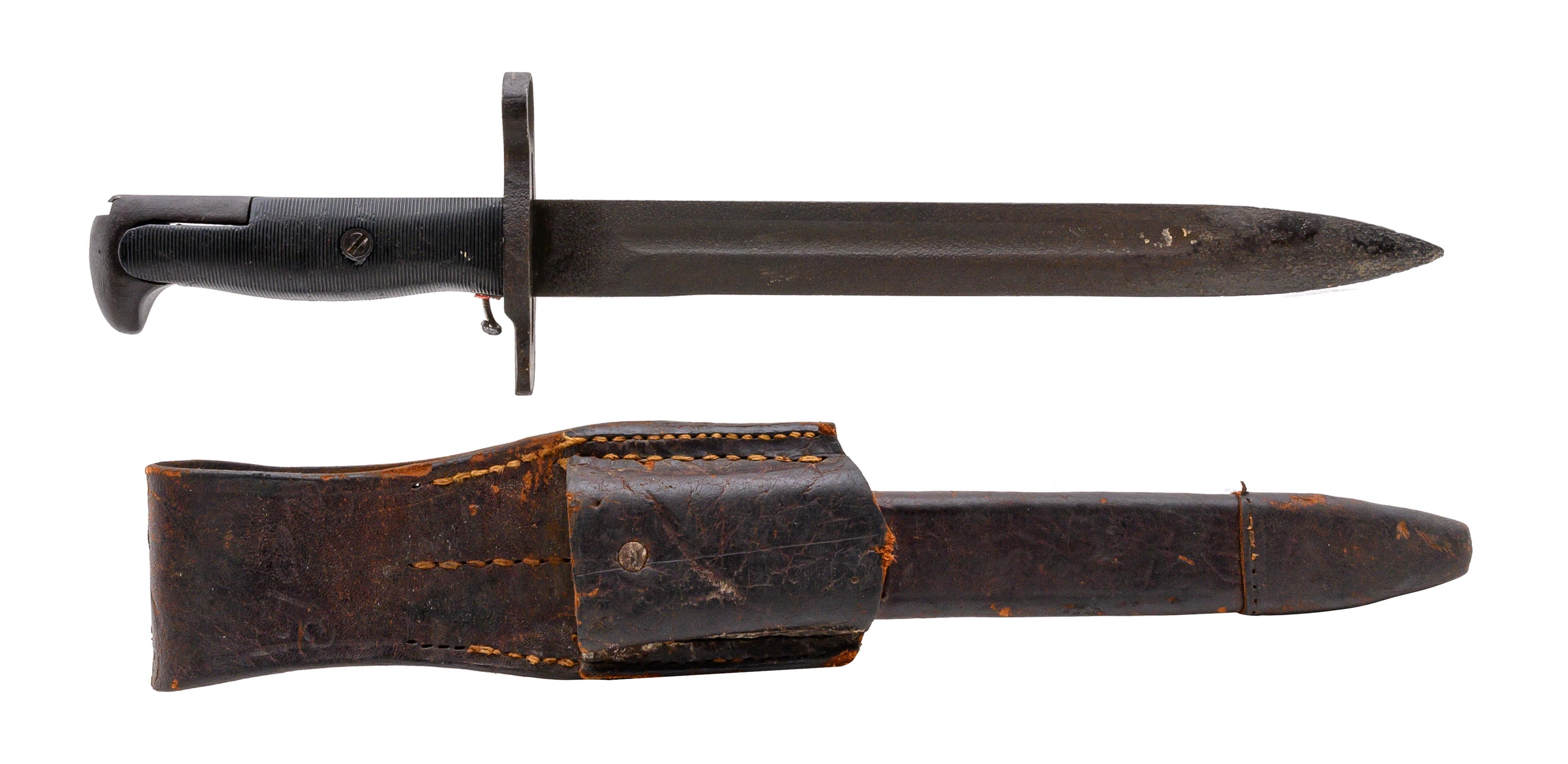 U.S. M1 BAYONET & LEATHER FROG (MEW3888)