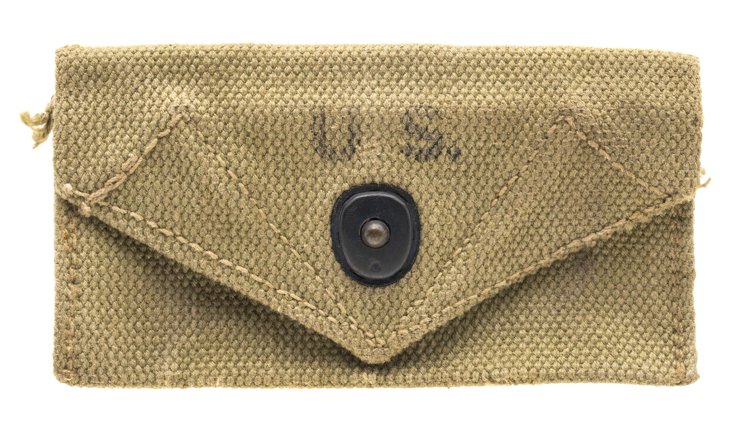 WW2 OLIVE DRAB CARLISLE BANDAGE POUCH (MM3438)