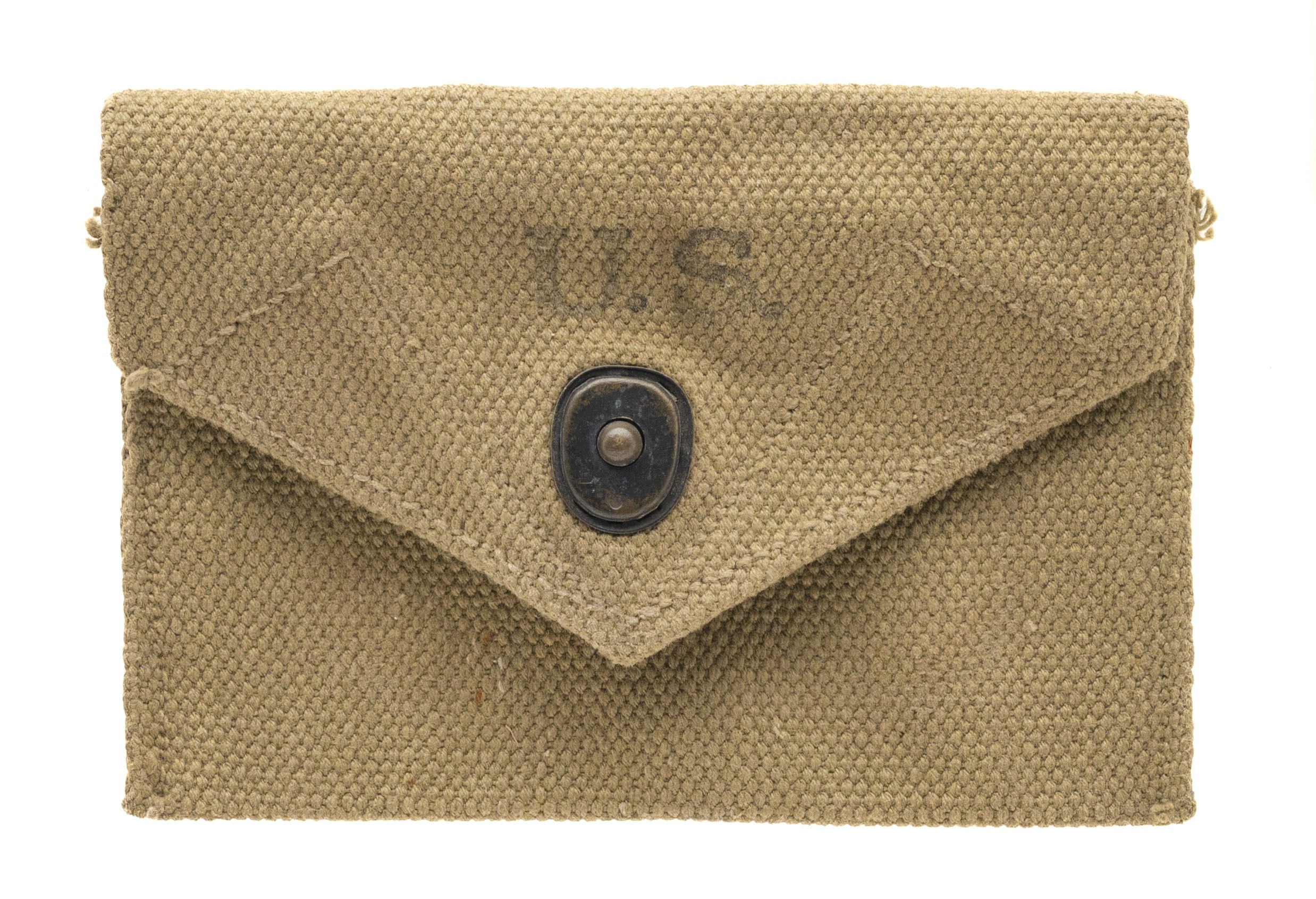 WW2 OLIVE DRAB CARLISLE BANDAGE POUCH (MM3437)