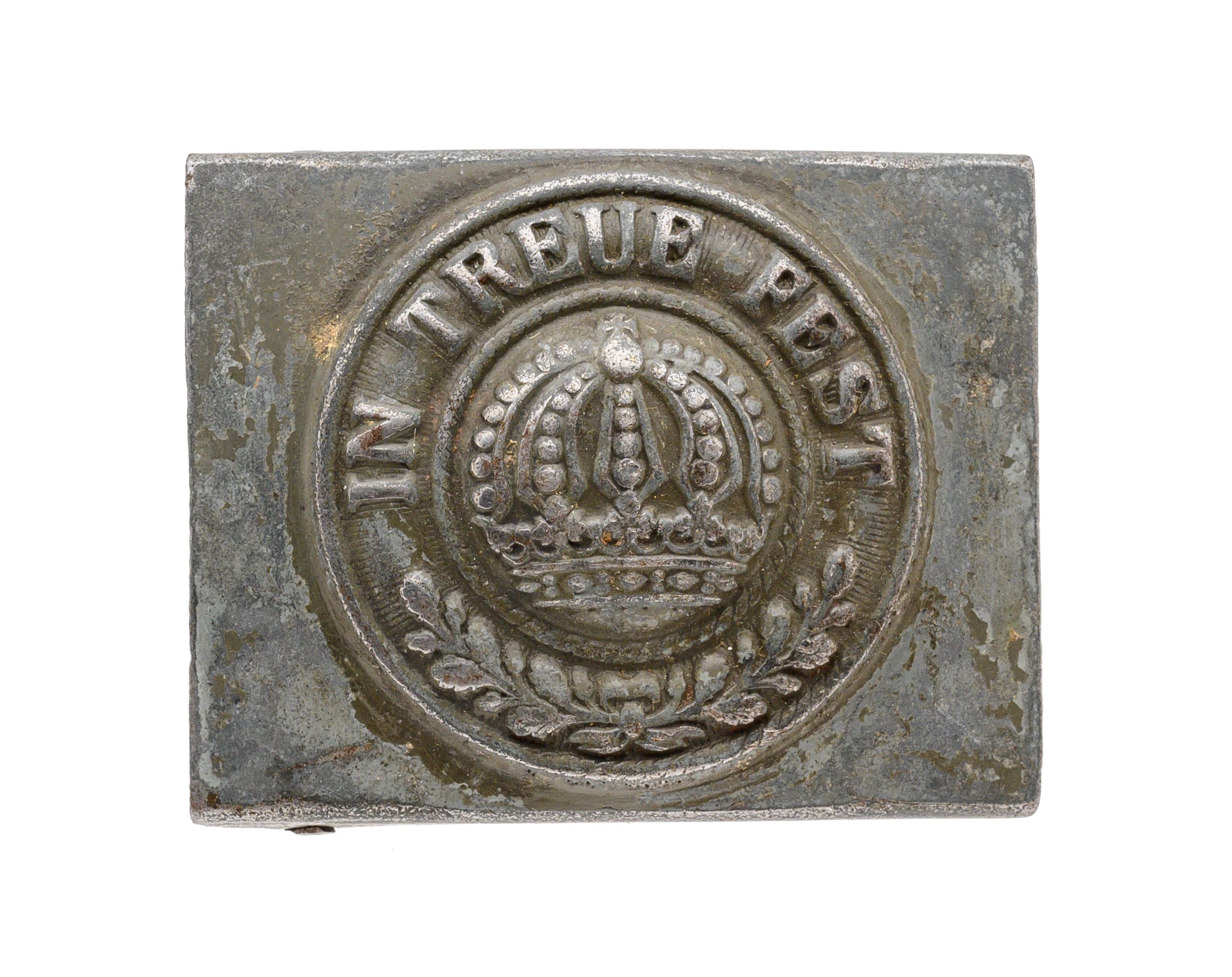 WW1 Bavarian "In Treue Fest" Belt Buckle (MM5181)