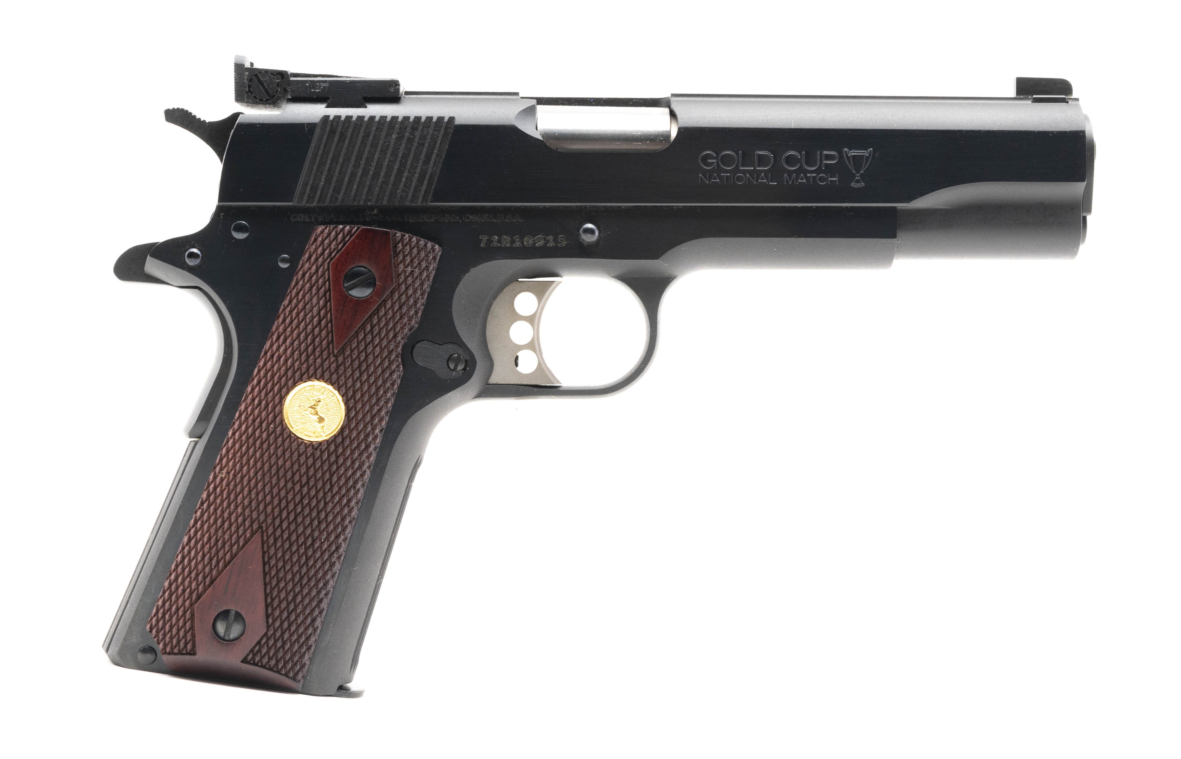 (SN: 71N20419) Colt Gold Cup National Match MKIV Series 70 .45 ACP (L2025-09929) NEW