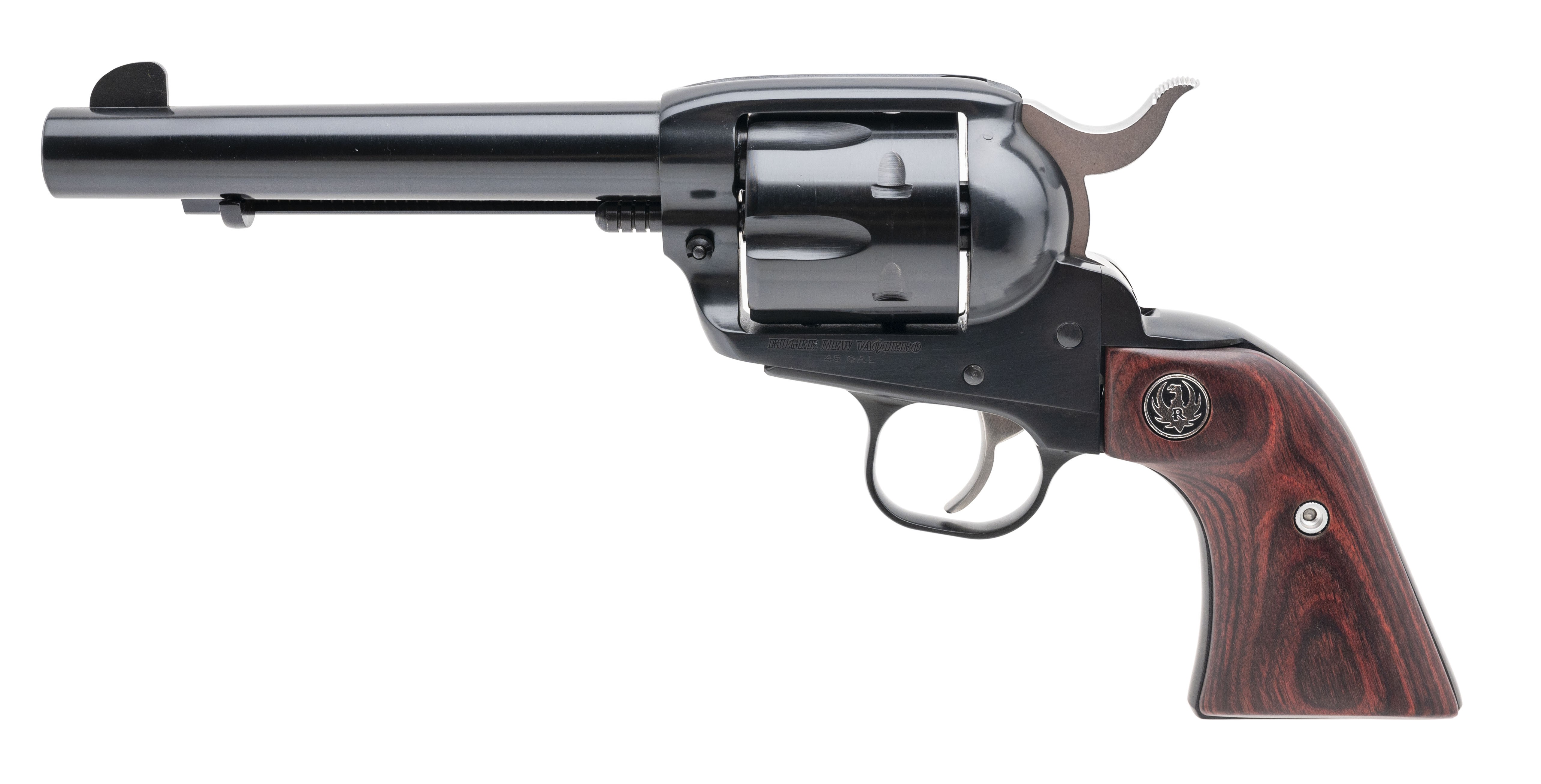 (SN: 513-64580) Ruger New Vaquero Revolver .45 Colt (NGZ4500) NEW DTX