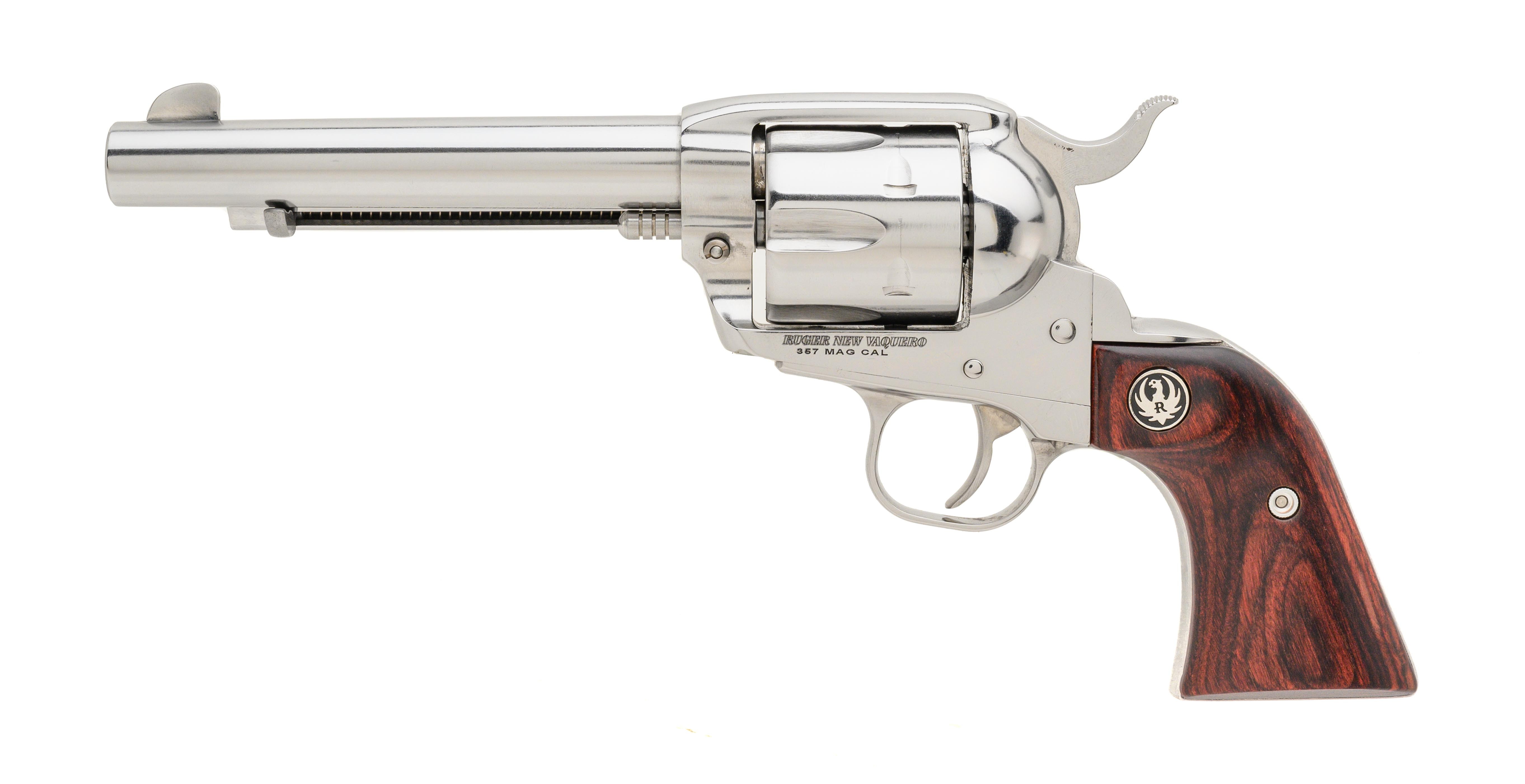 (SN: 513-64851) Ruger New Vaquero Revolver .357 Magnum (NGZ4499) NEW DTX