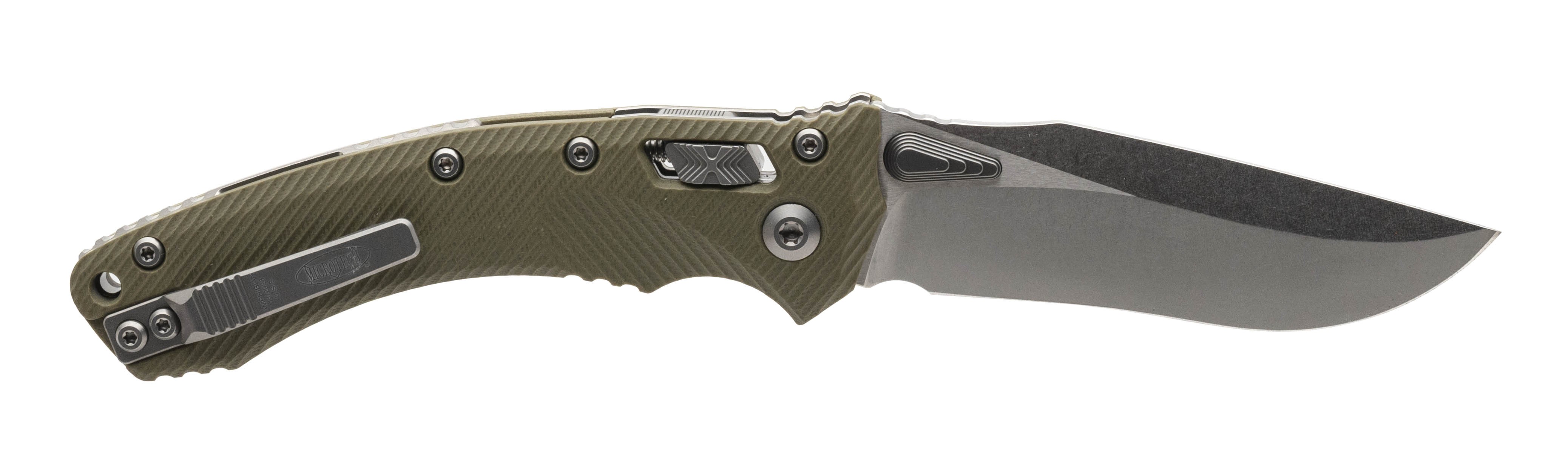 Microtech Amphibian Ram-LOK Green Knife (K2473) New