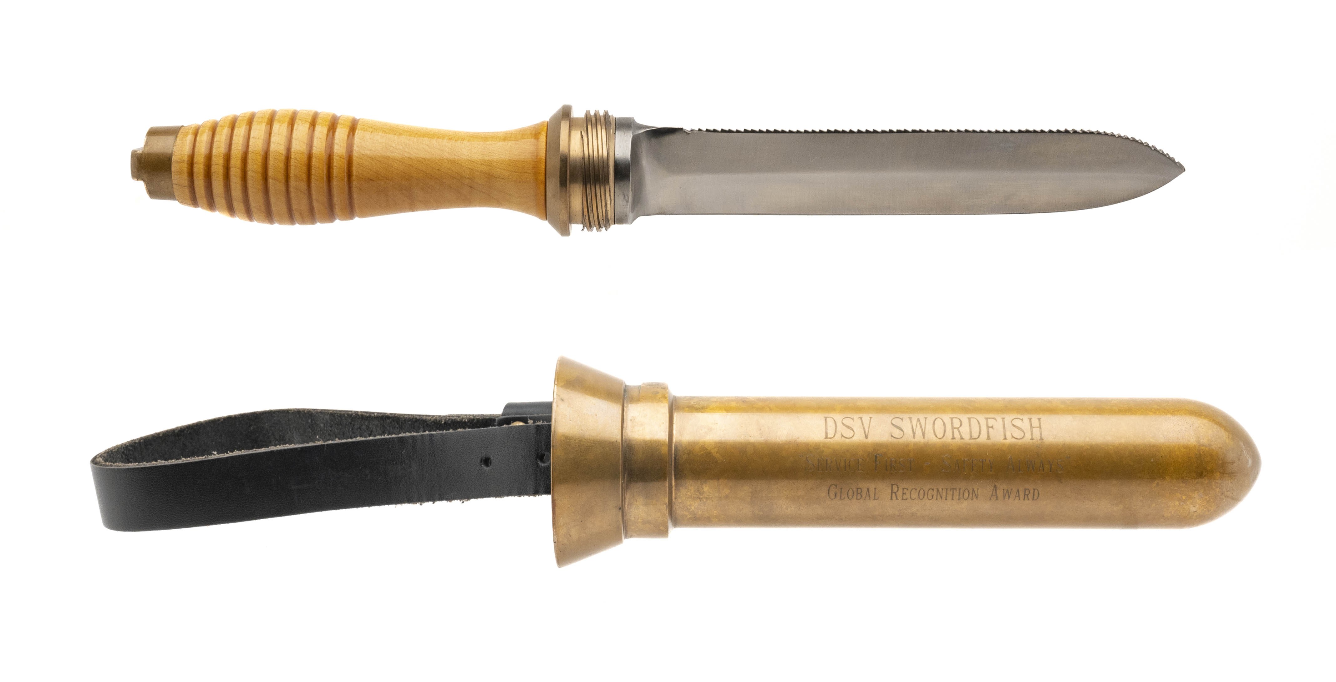 Desco U.S. Navy Divers Fixed Blade Mark V knife (MEW4175) CONSIGNMENT