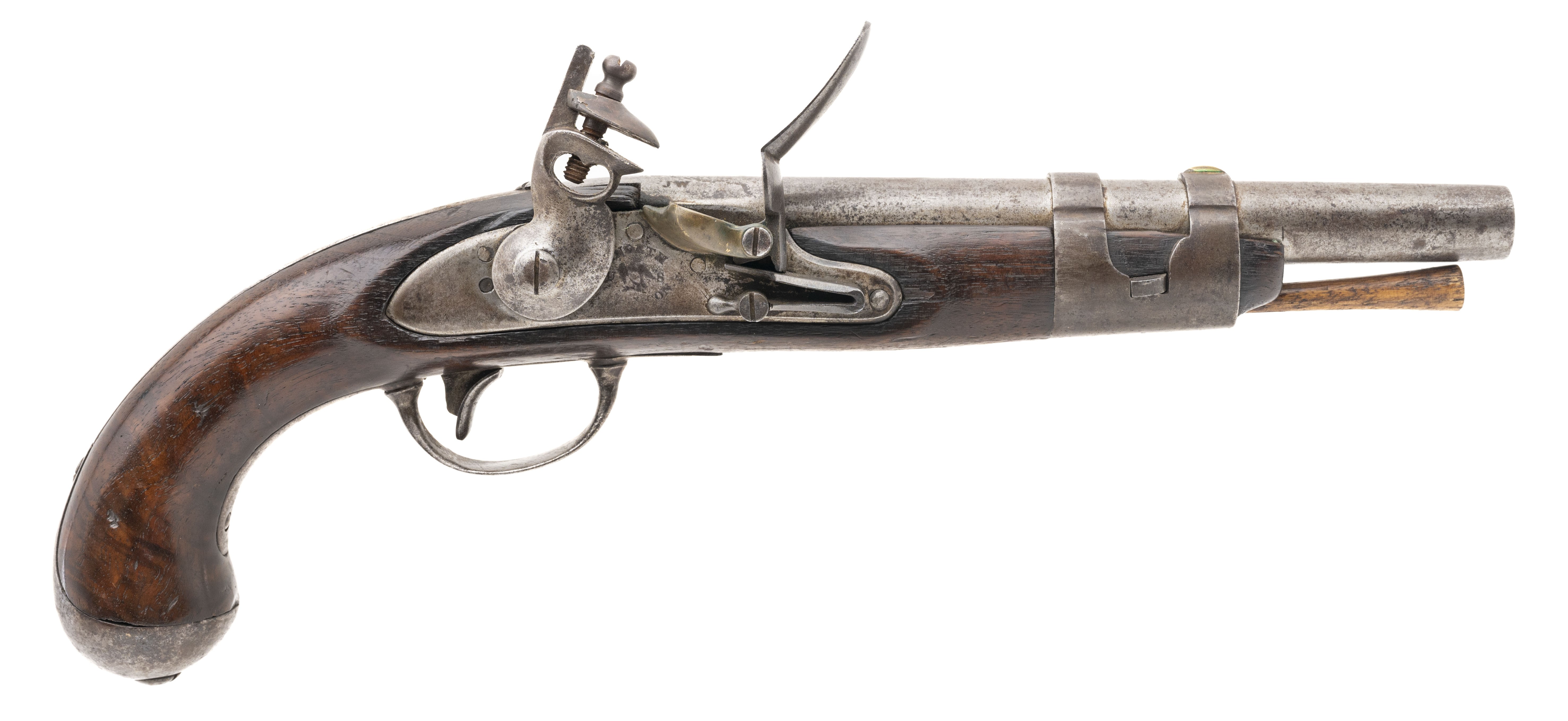 U.S. Model 1816 Flintlock pistol By S. North .54 caliber (AH8649) CONSIGNMENT