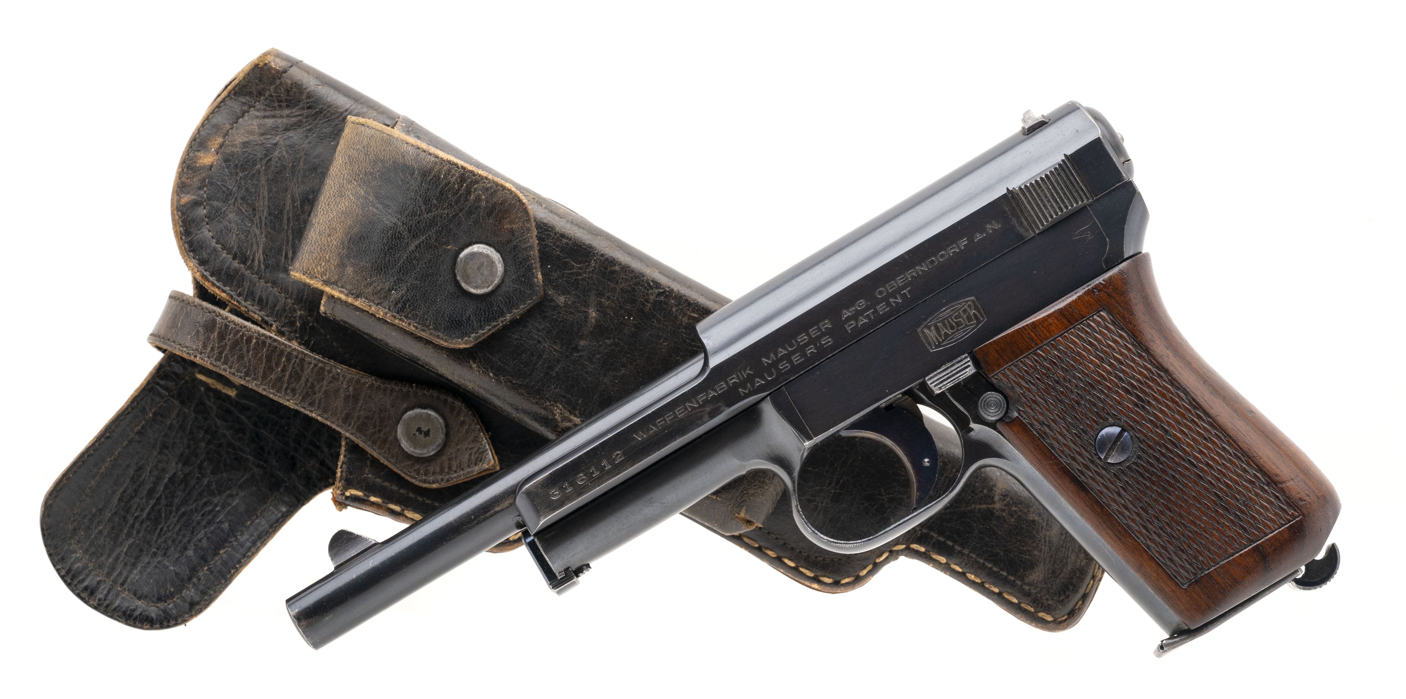 Mauser 1914 Pistol with 4mm Zimmerstutzen Conversion (PR64936)