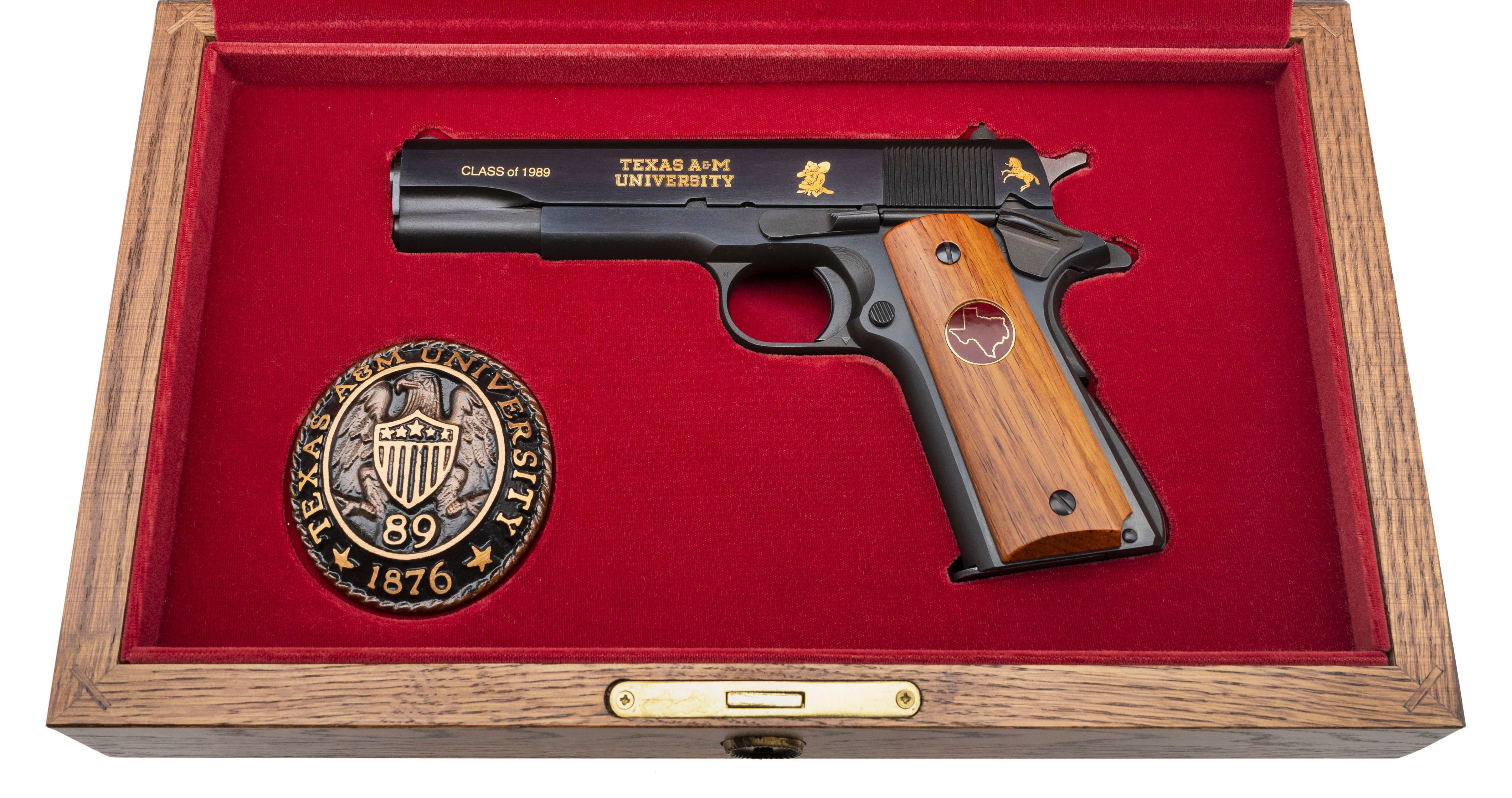 Colt Texas A&M Special Edition 1911 Pistol .45 ACP (C20129