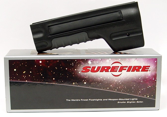 Surefire 636FA Black Winchester tactical light for Winchester Defender 12 ga. shotgun. The  (MIS438)